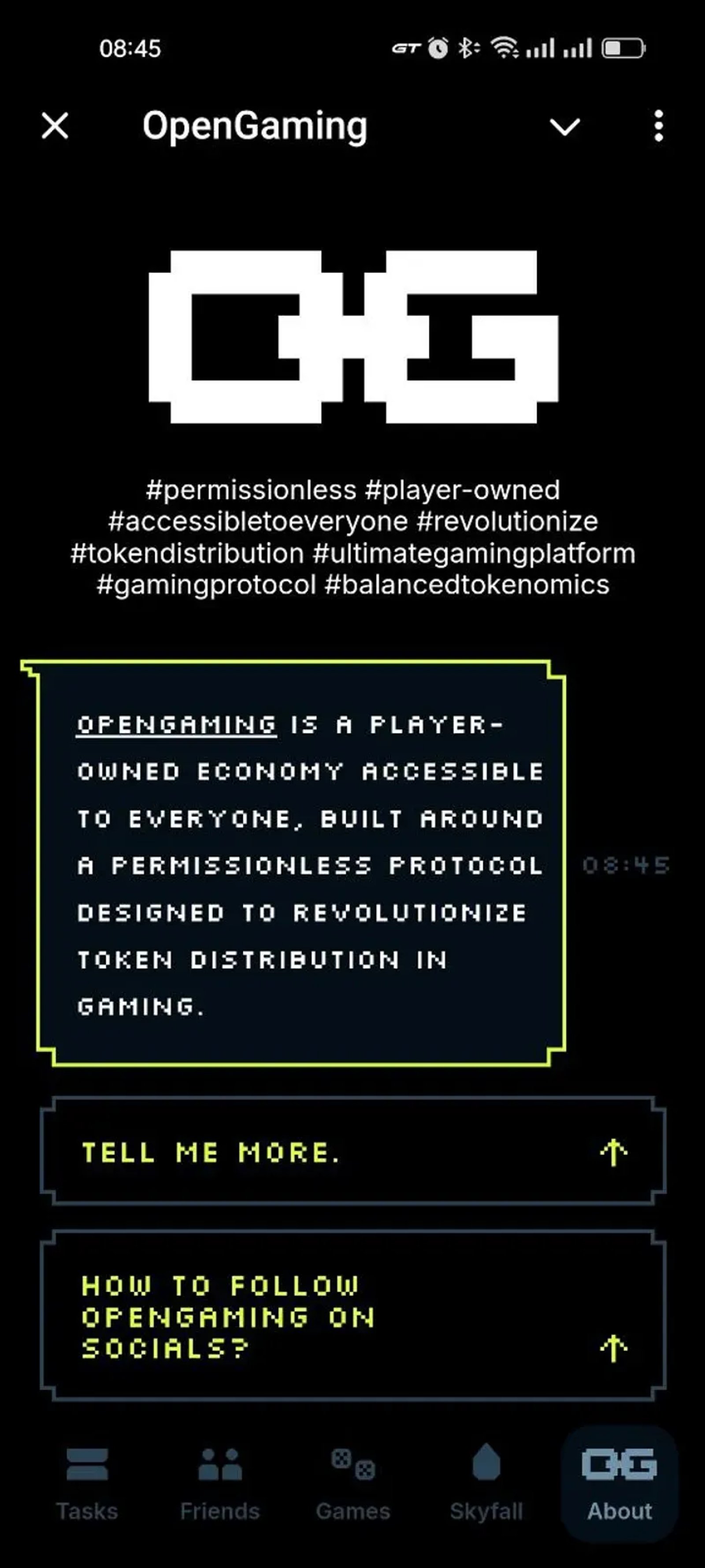 OpenGaming в Телеграм — скриншот 6