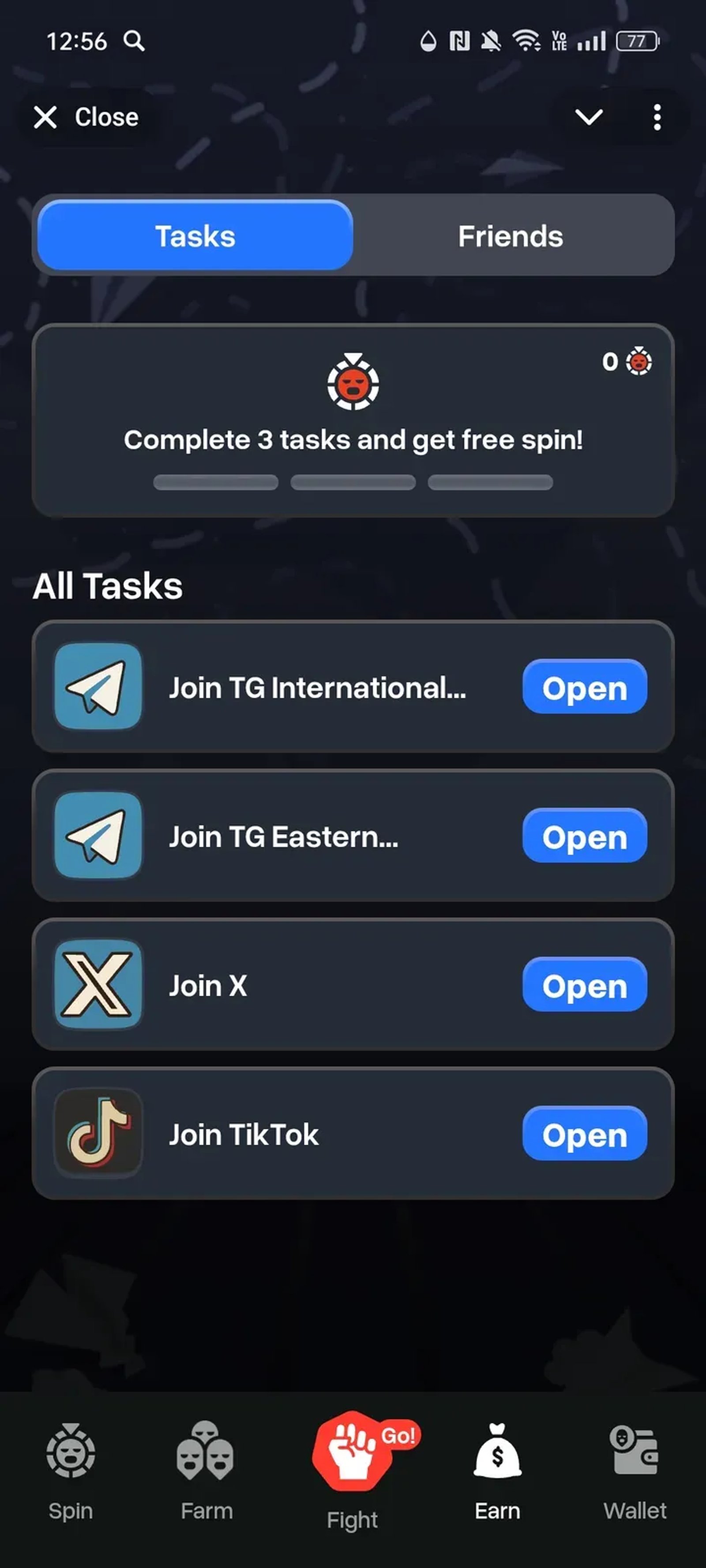 FighTon в Телеграм — скриншот 3