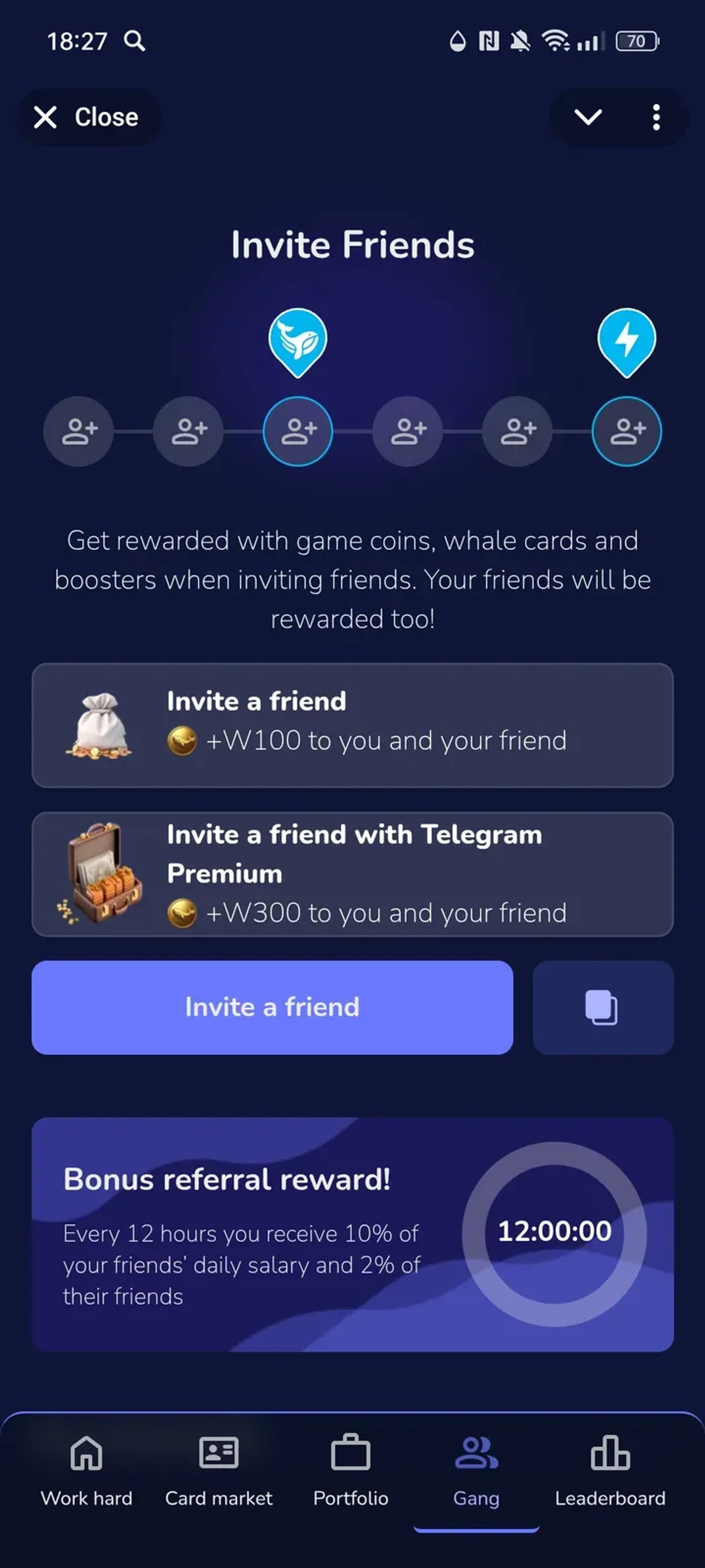 BeWhale в Телеграм — скриншот 4