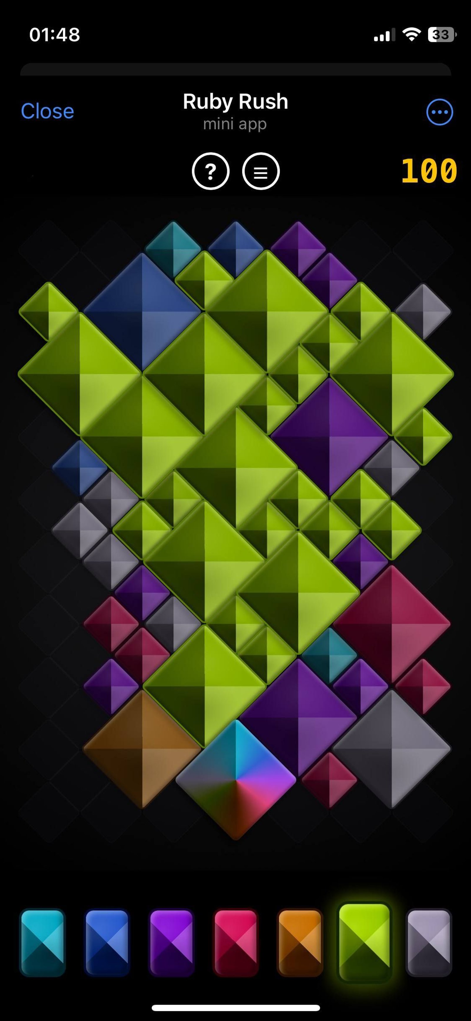 Ruby Rush Telegram Screenshot 1