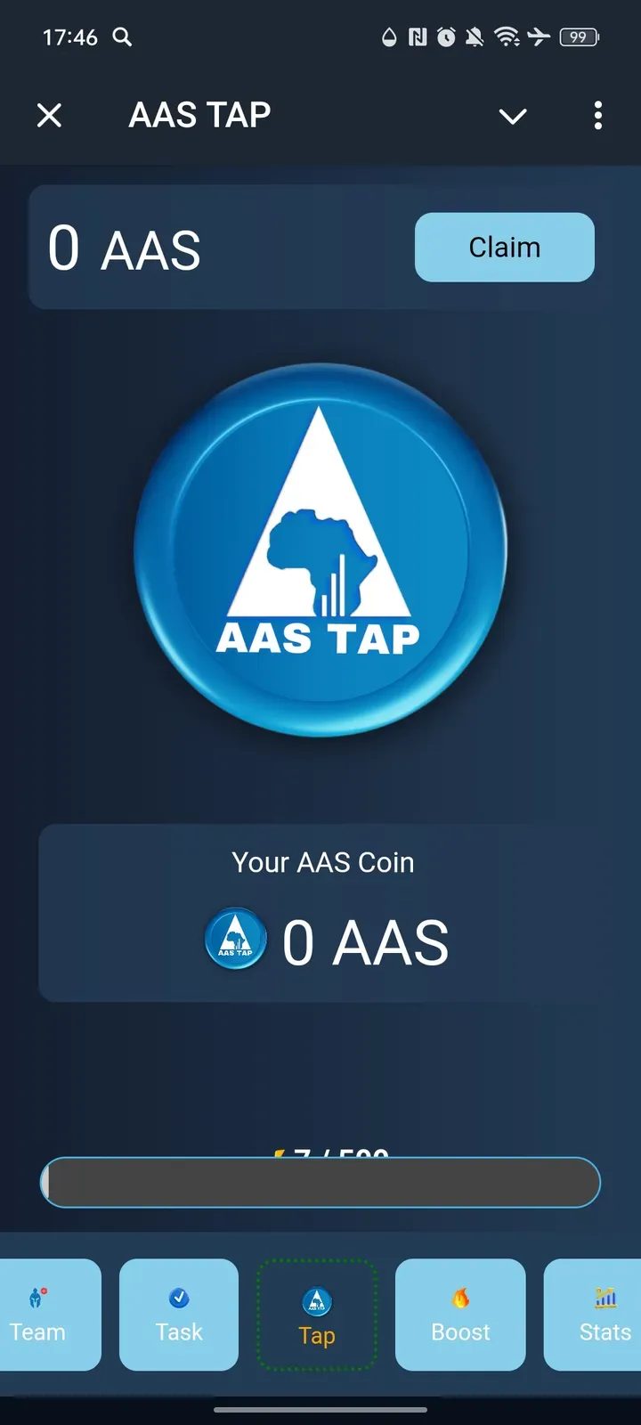 AAS TAP Screenshot 1