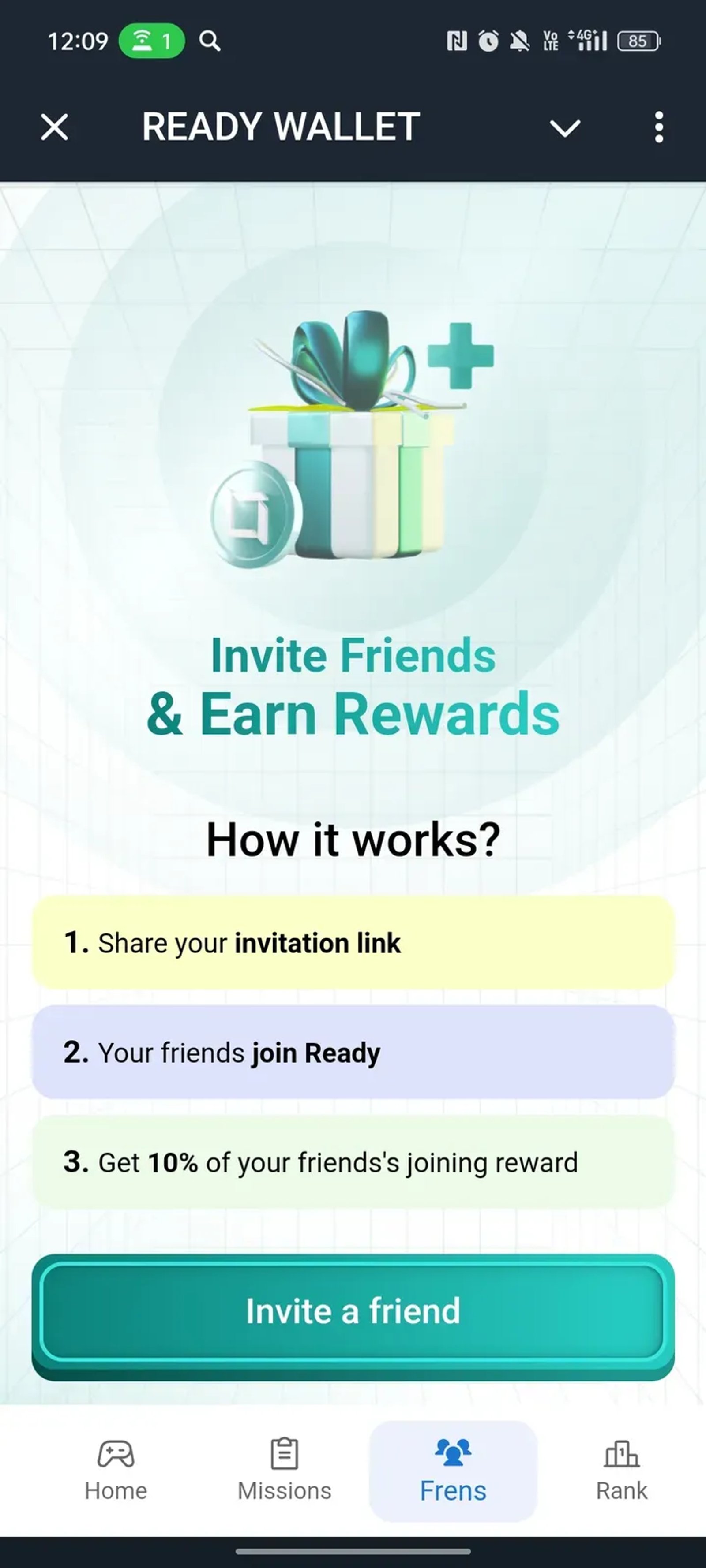 READY WALLET в Телеграм — скриншот 3