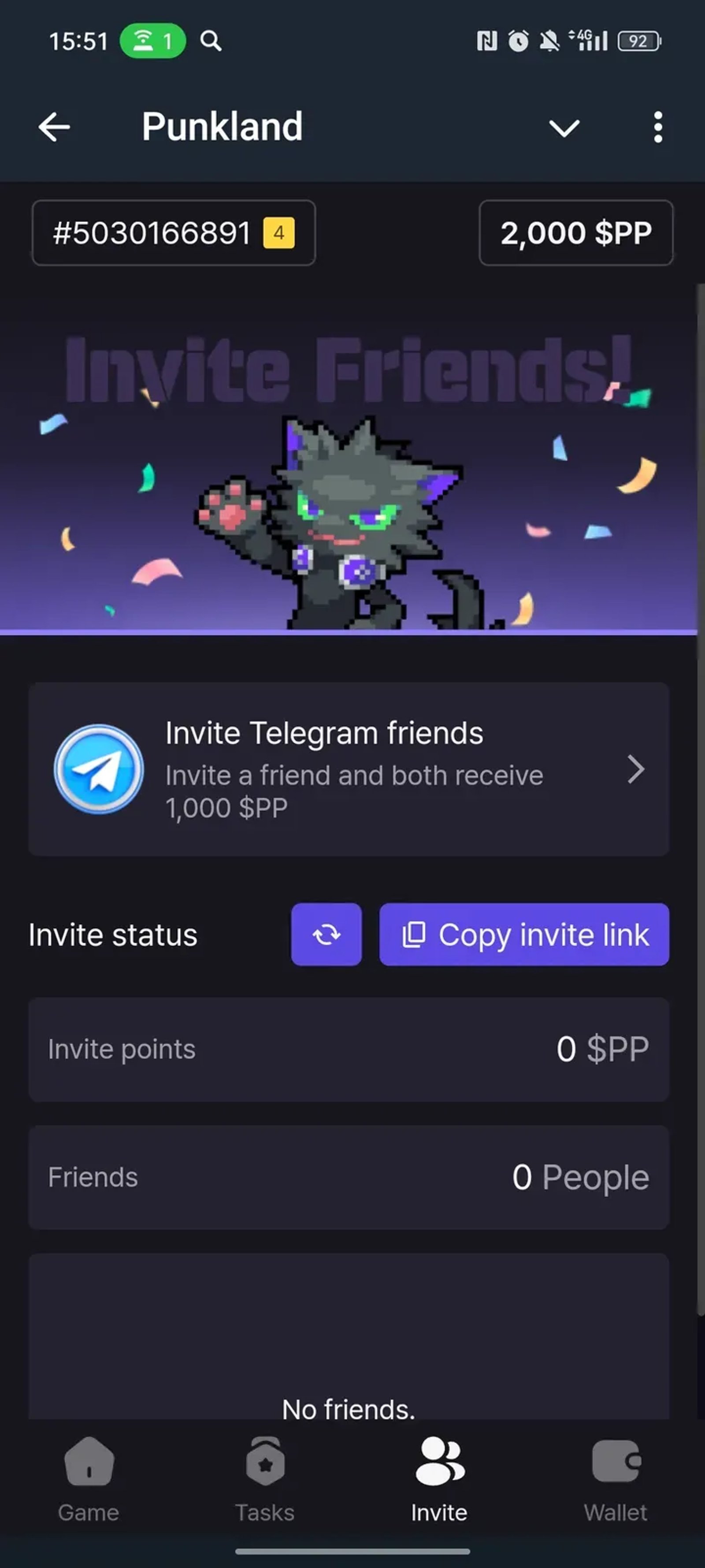 Punkland в Телеграм — скриншот 3