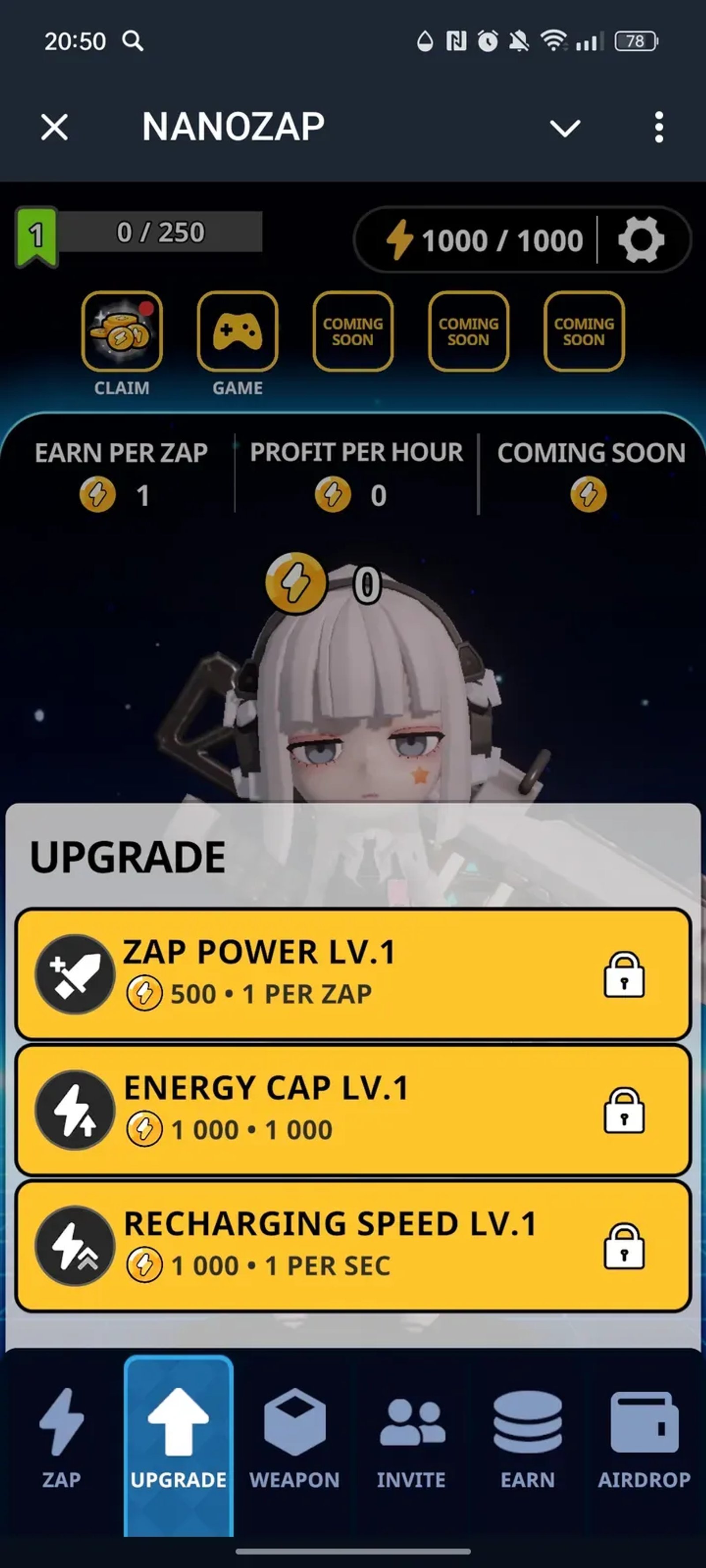 NANOZAP в Телеграм — скриншот 2