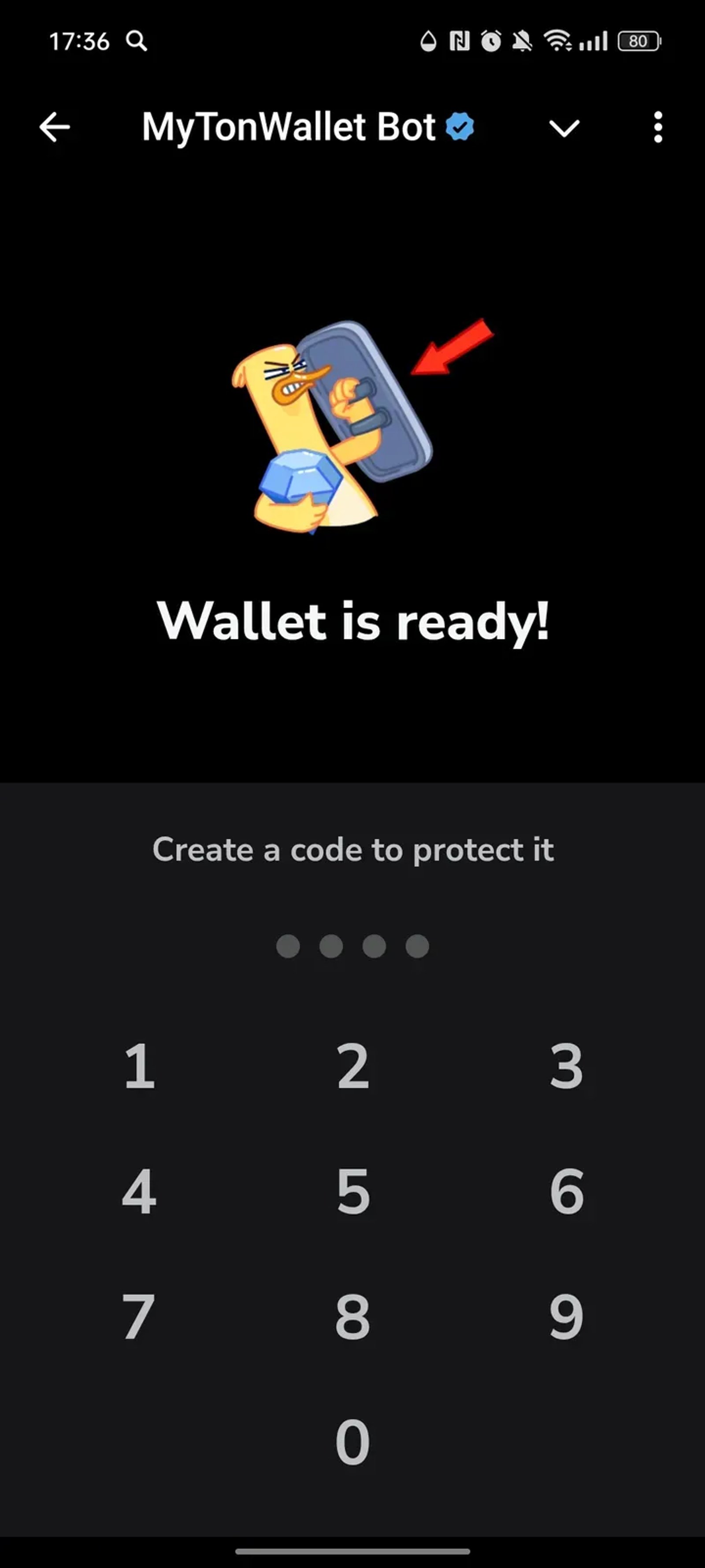 MyTonWallet App в Телеграм — скриншот 2