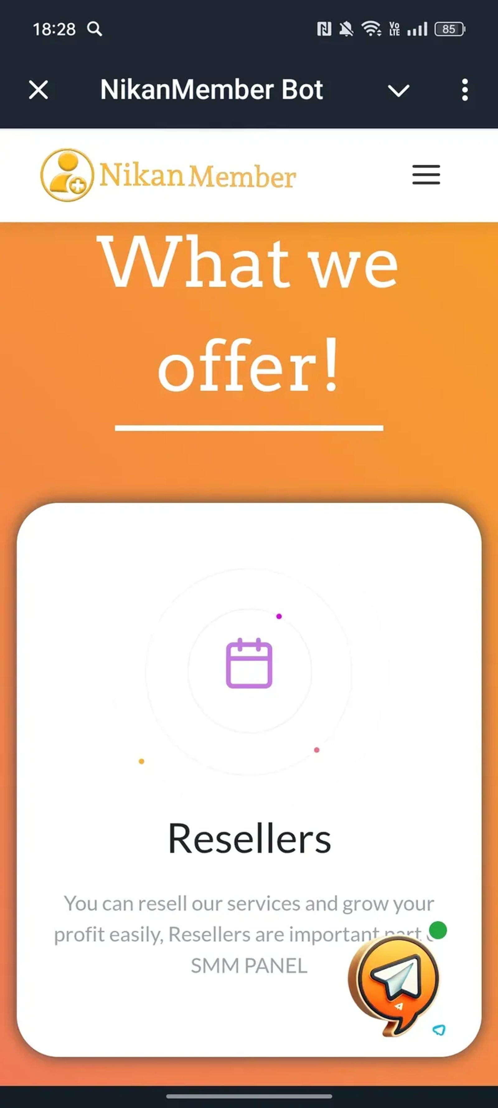 NikanMember Bot Telegram Screenshot 3