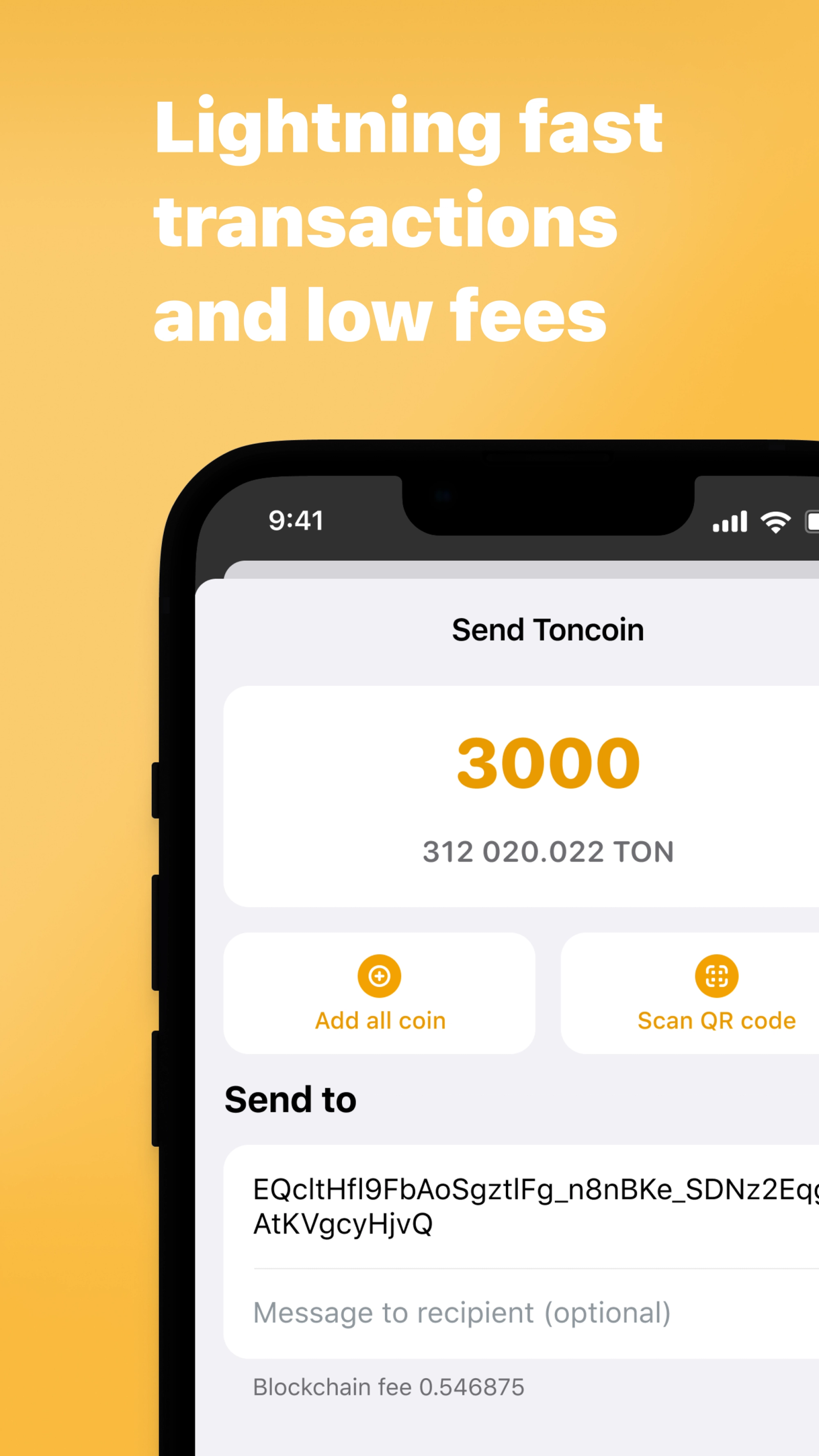 Development Wallet в Телеграм — скриншот 3