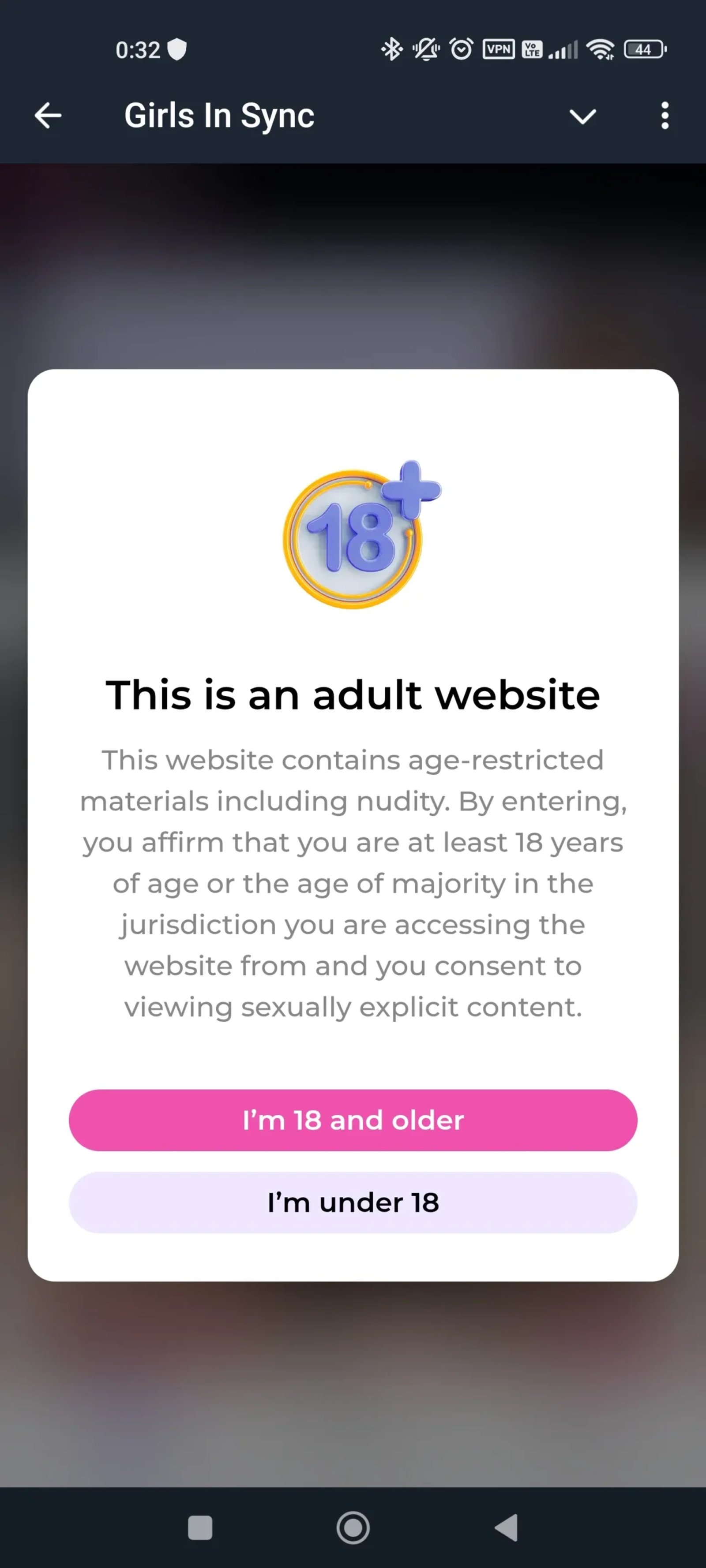 GirlsInSyncBot Возраст