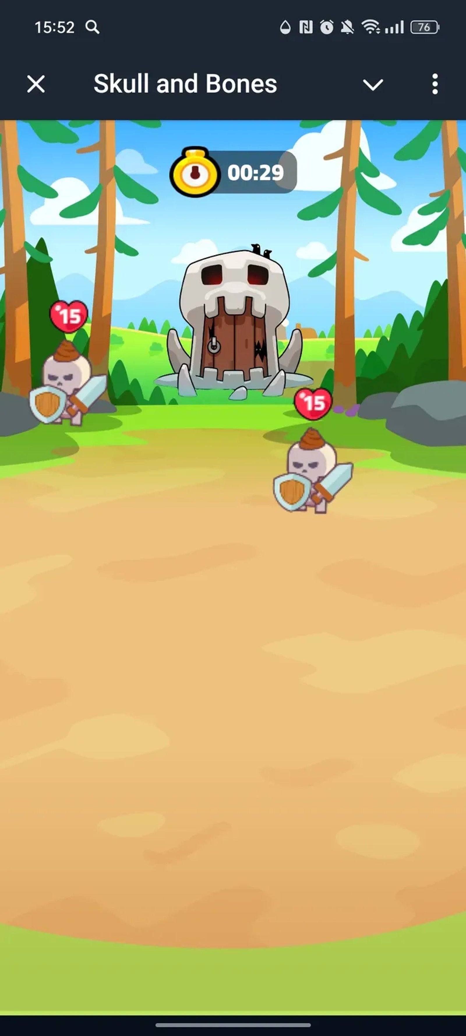 Skull and Bones в Телеграм — скриншот 1