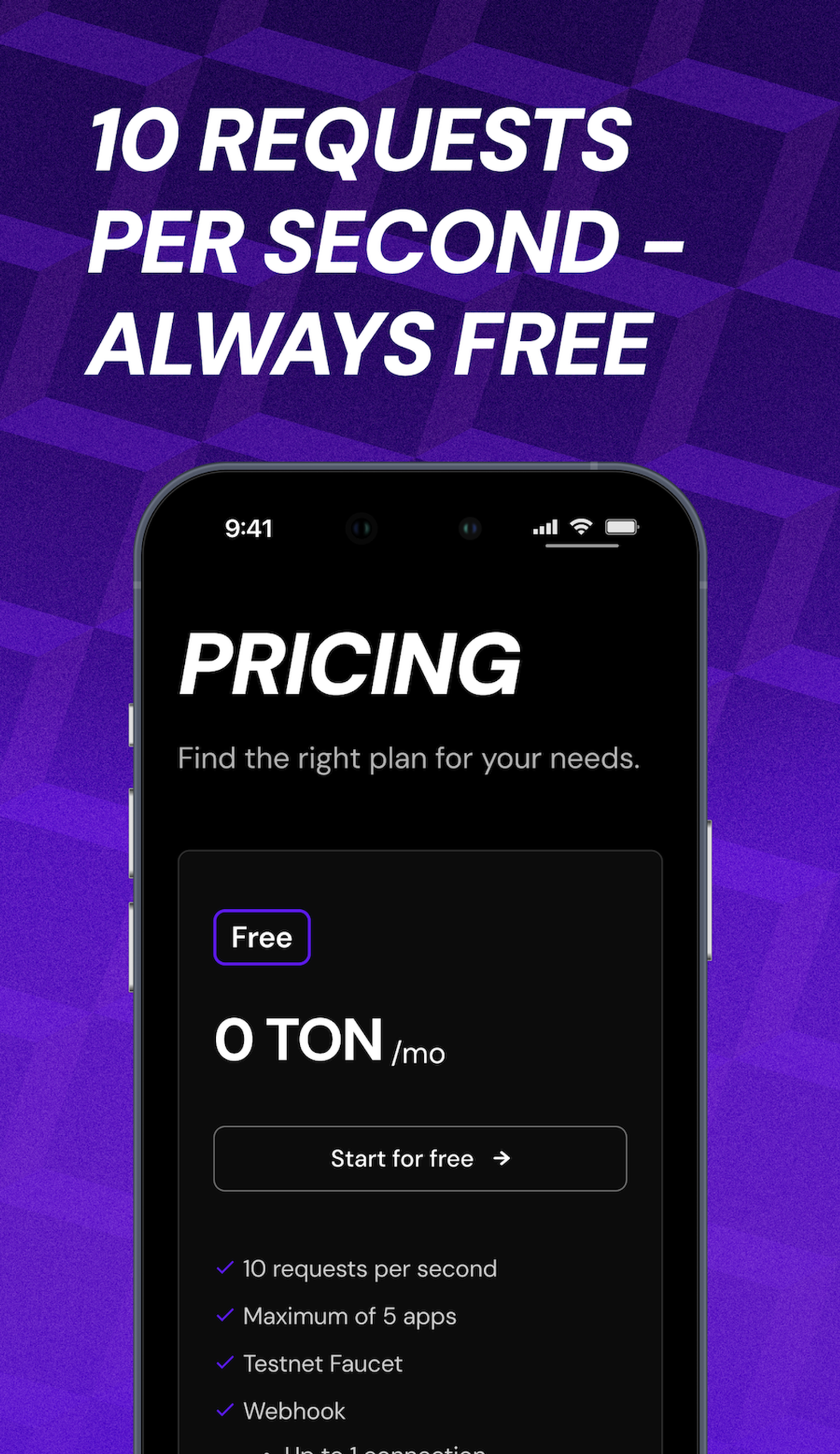 TONX API в Телеграм — скриншот 2