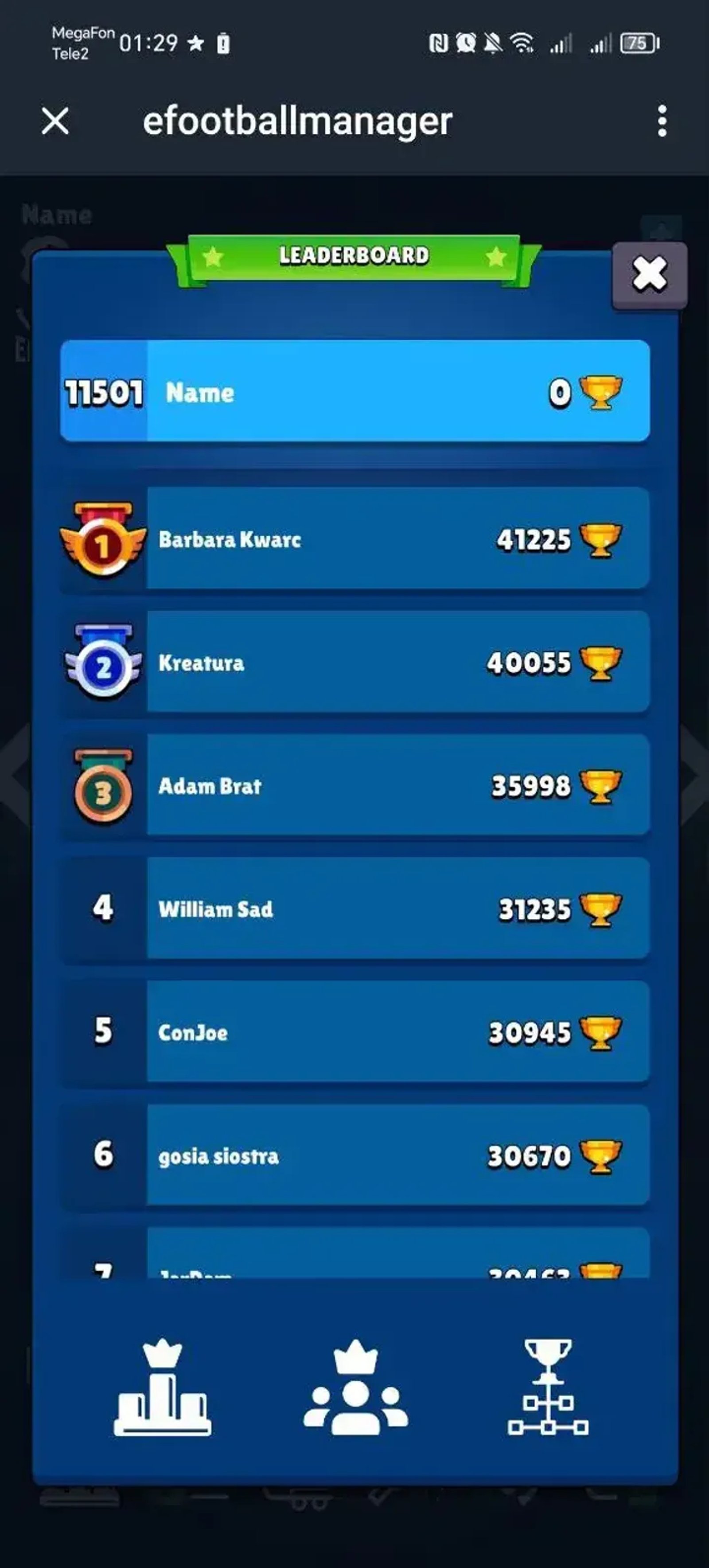 efootballmanager Telegram Screenshot 2