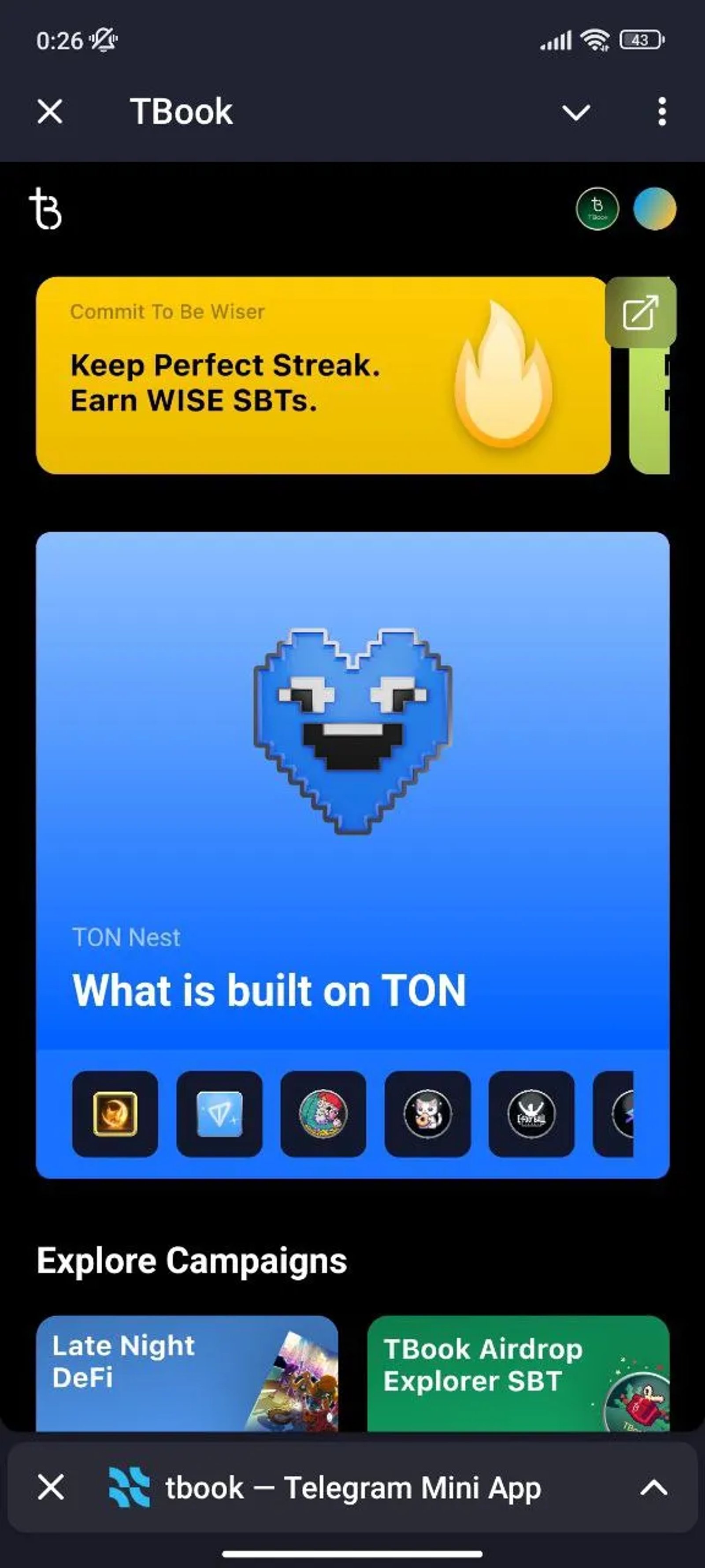 TBook Тон