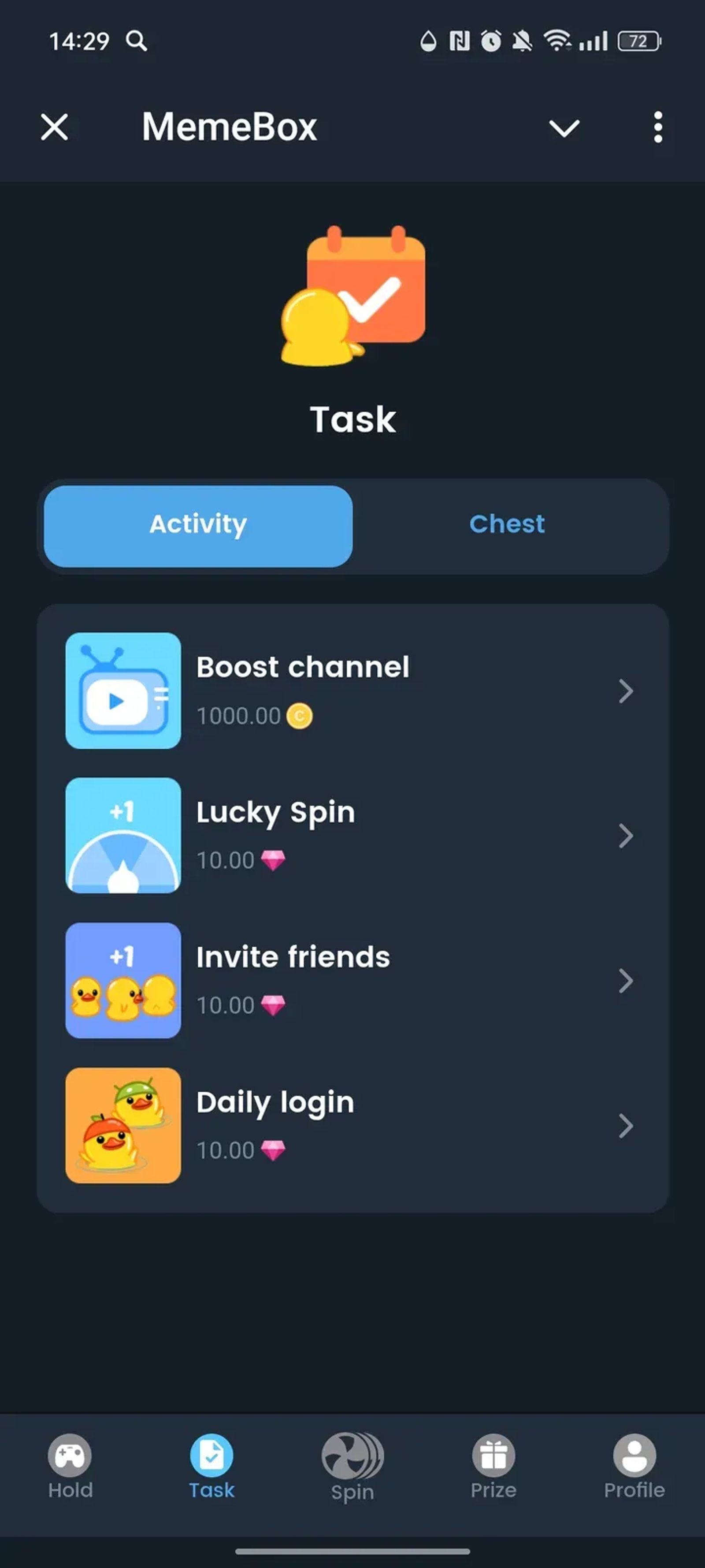 MemeBox в Телеграм — скриншот 2