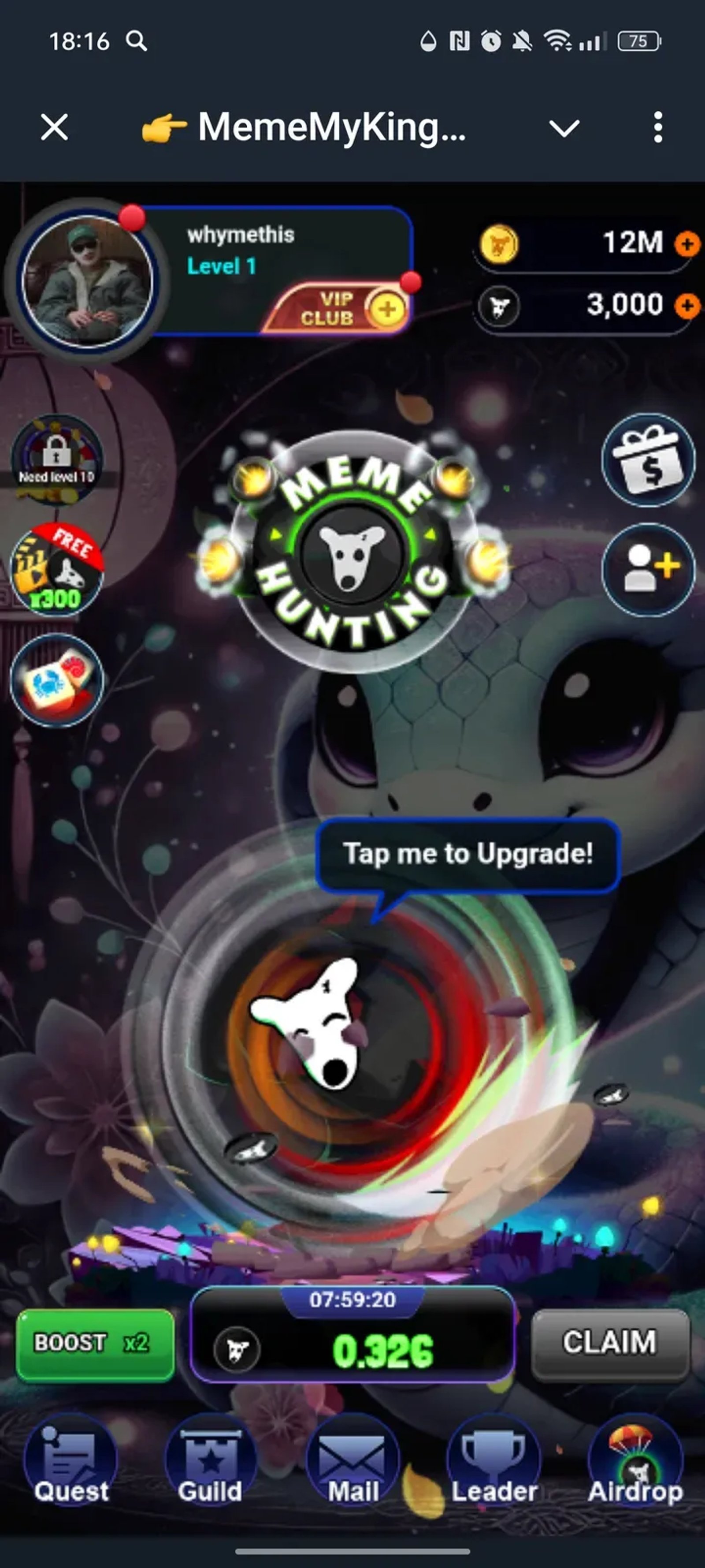 π MemeMyKingdom Official Game βΆοΈ Π² Π’Π΅Π»Π΅Π³ΡΠ°ΠΌ β ΡΠΊΡΠΈΠ½ΡΠΎΡ 1