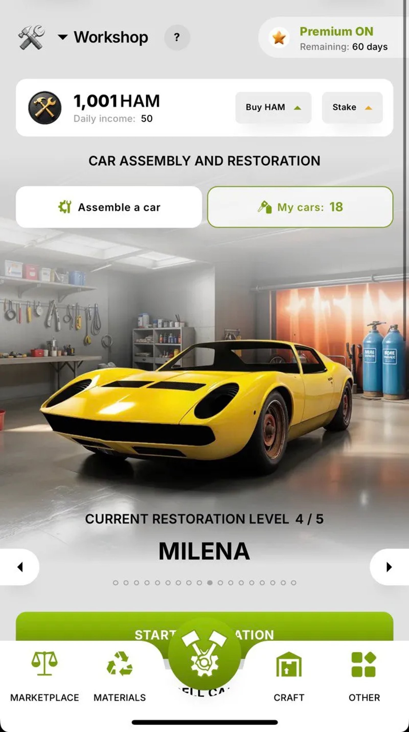Goblin`s Garage в Телеграм — скриншот 1