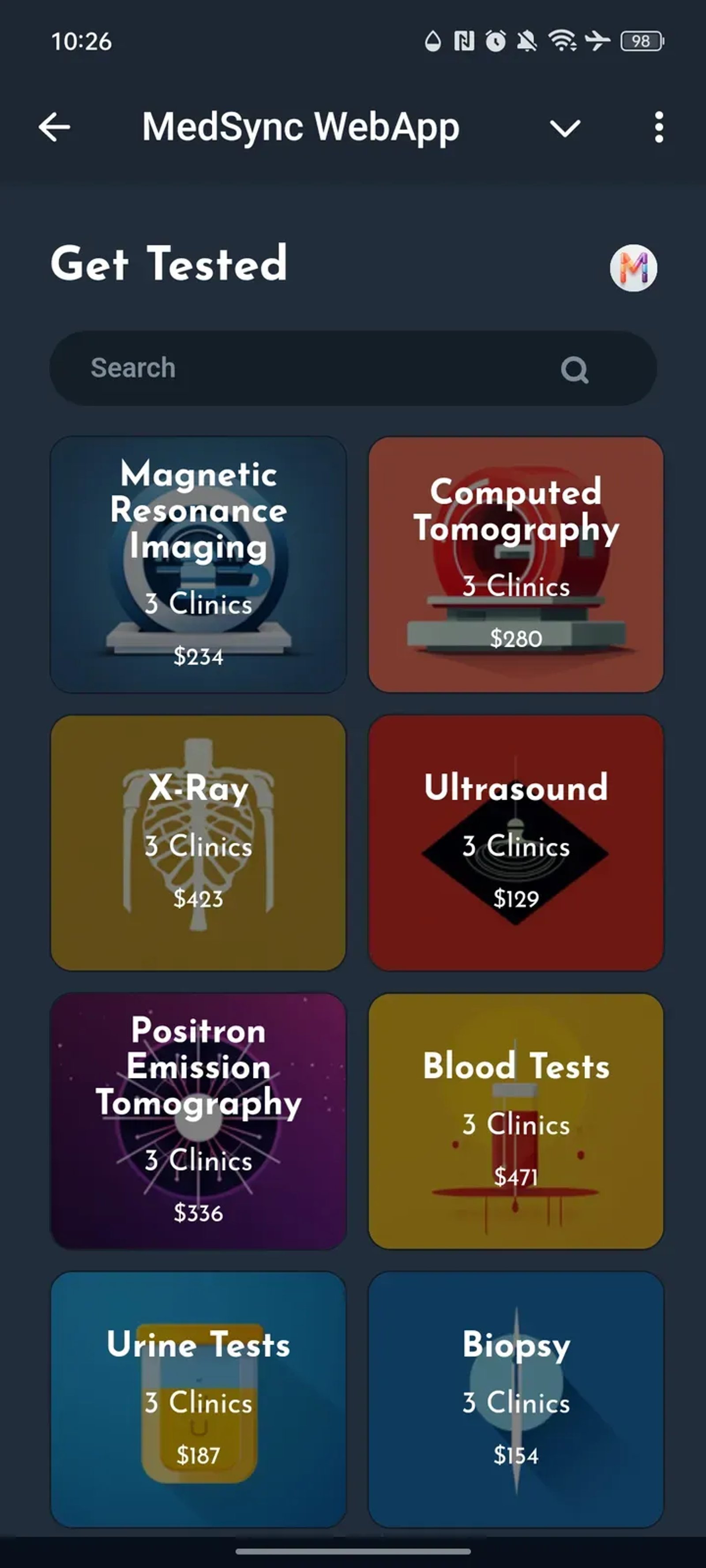 MedSync WebApp в Телеграм — скриншот 3