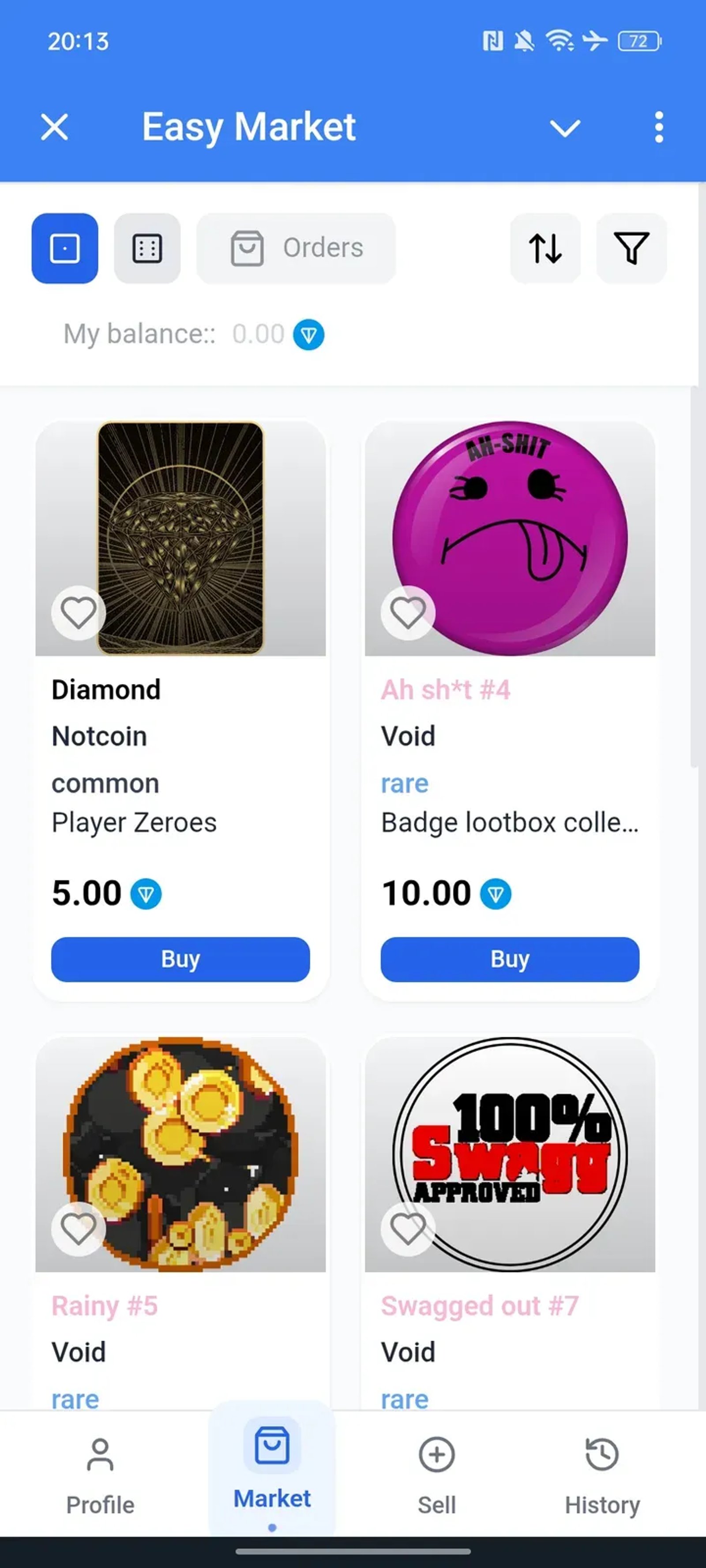 Easy Market в Telegram — скриншот 2