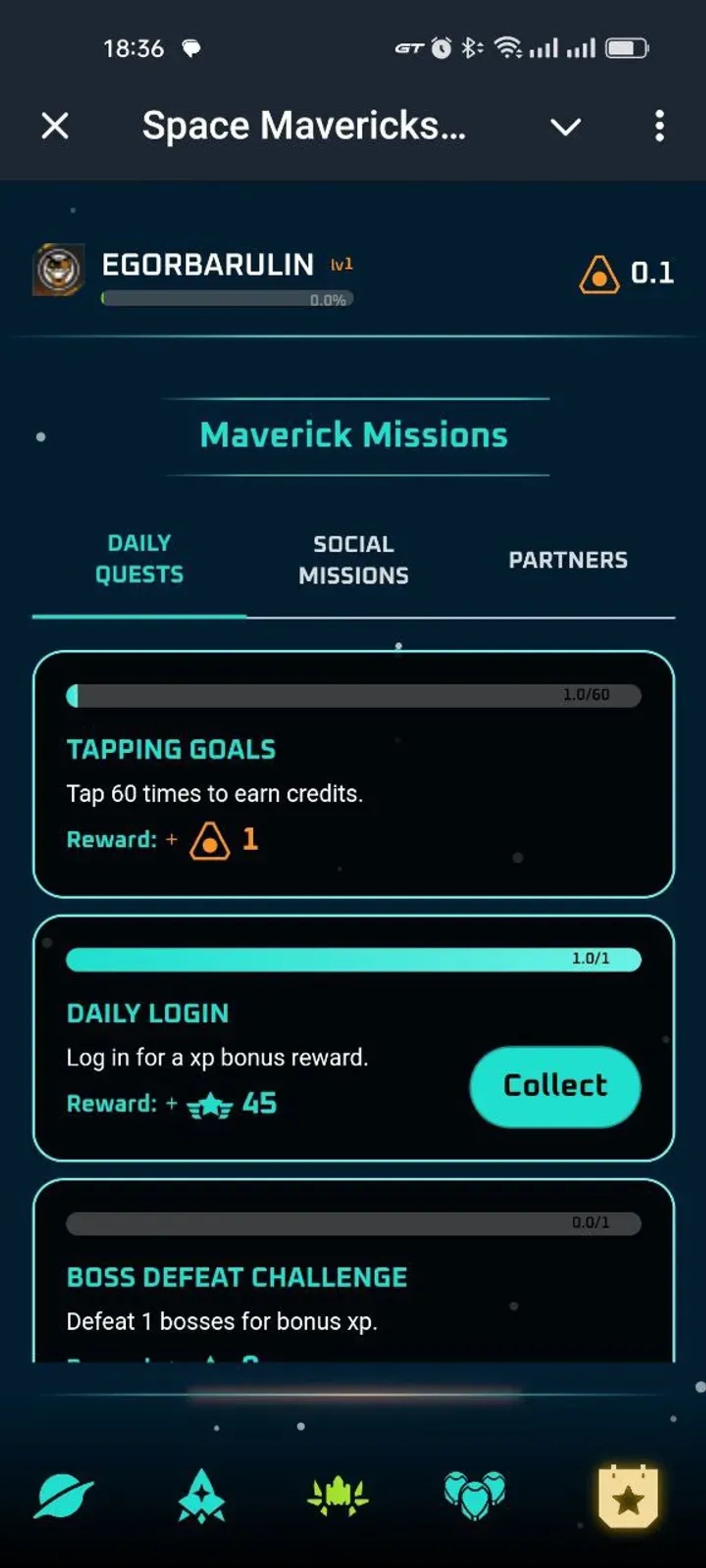 Space Mavericks Boss Hunt в Телеграм — скриншот 4