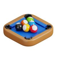8 Ball Billiards AI Logo Telegram