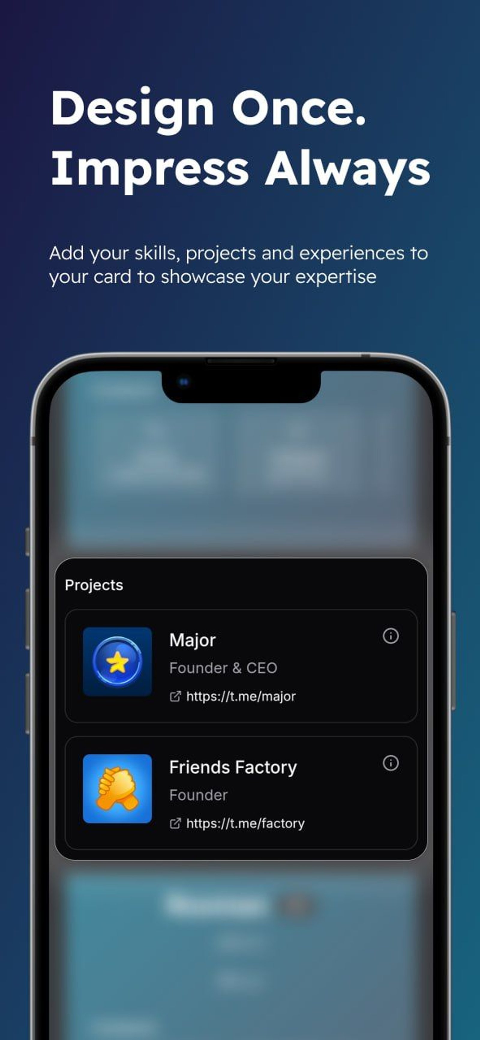 Quick в Telegram — скриншот 2