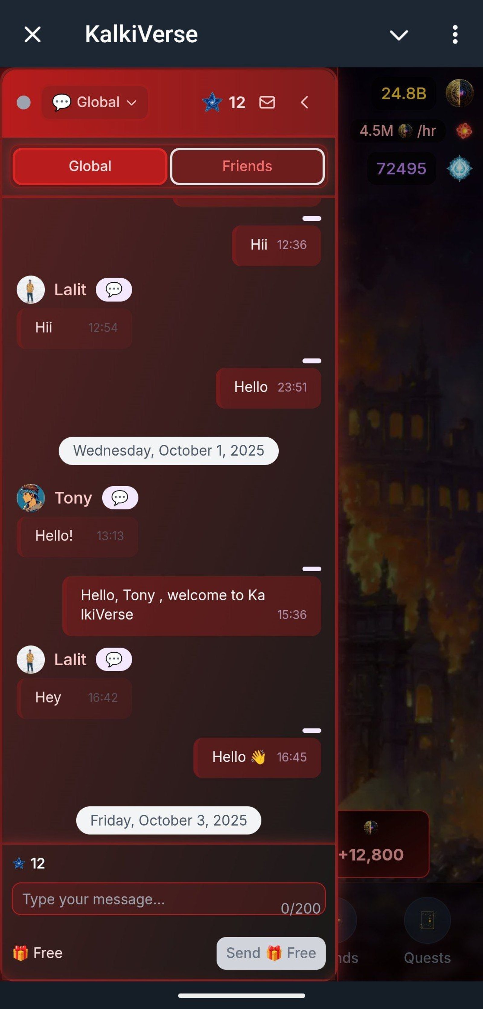 KalkiVerse в Telegram — скриншот 2