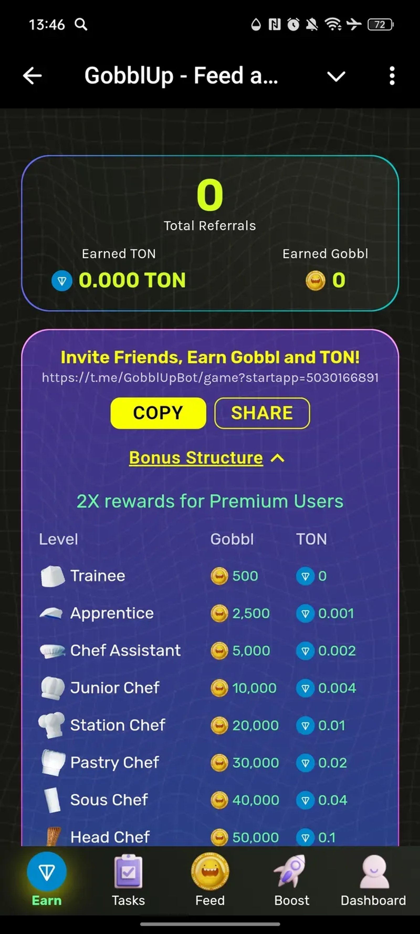 GobblUp - Food Empire в Телеграм — скриншот 3