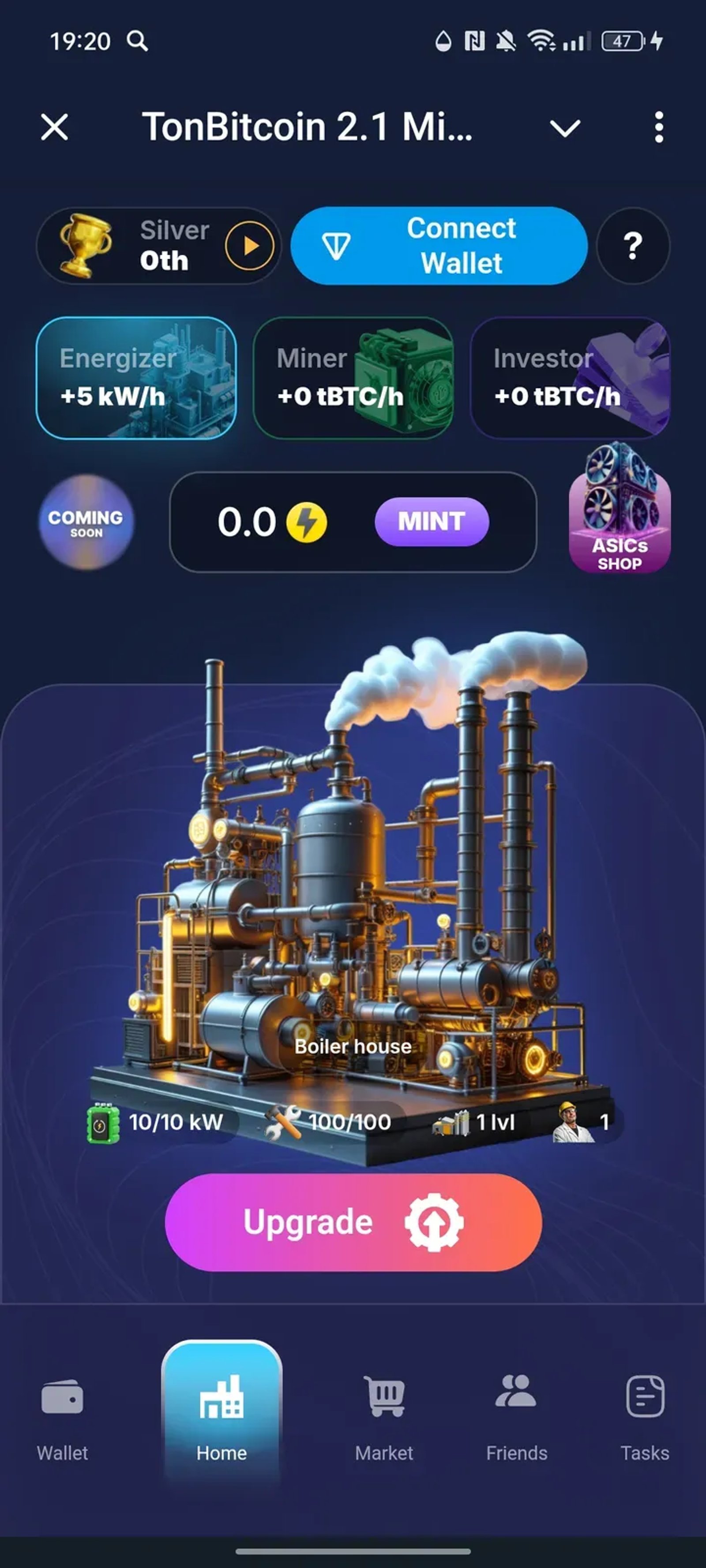 TonBitcoin 3.0 Mine-2-Earn в Телеграм — скриншот 1
