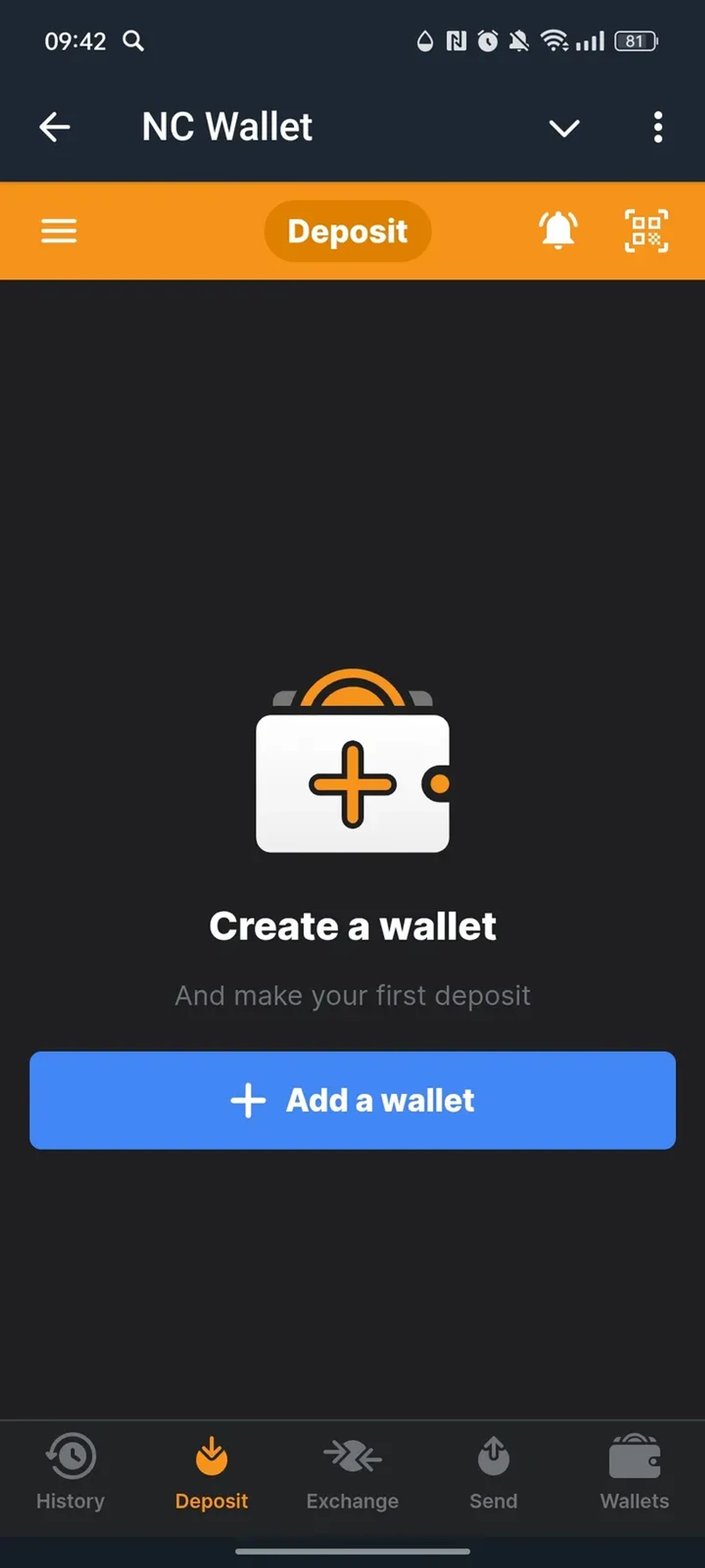 NC Wallet в Телеграм — скриншот 4