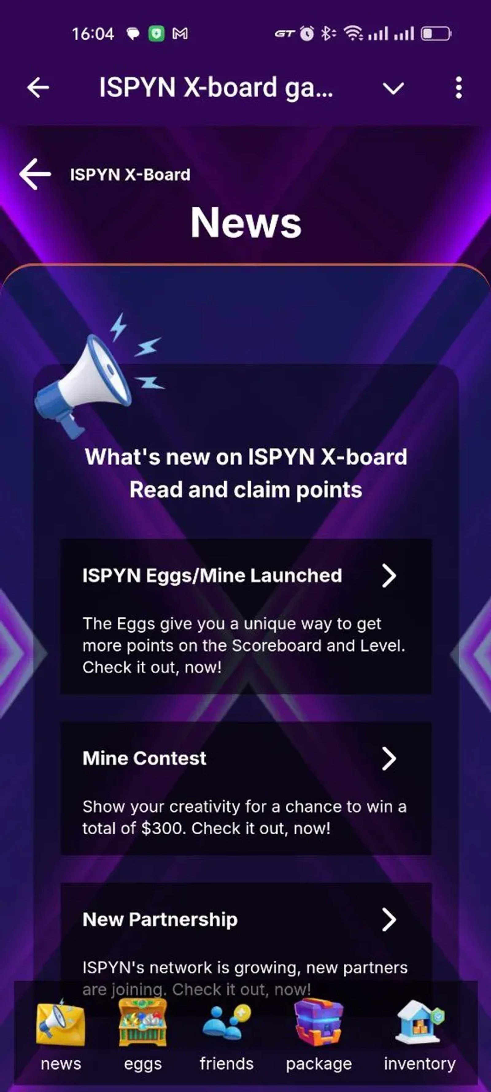 ISPYN X-board game в Телеграм — скриншот 4