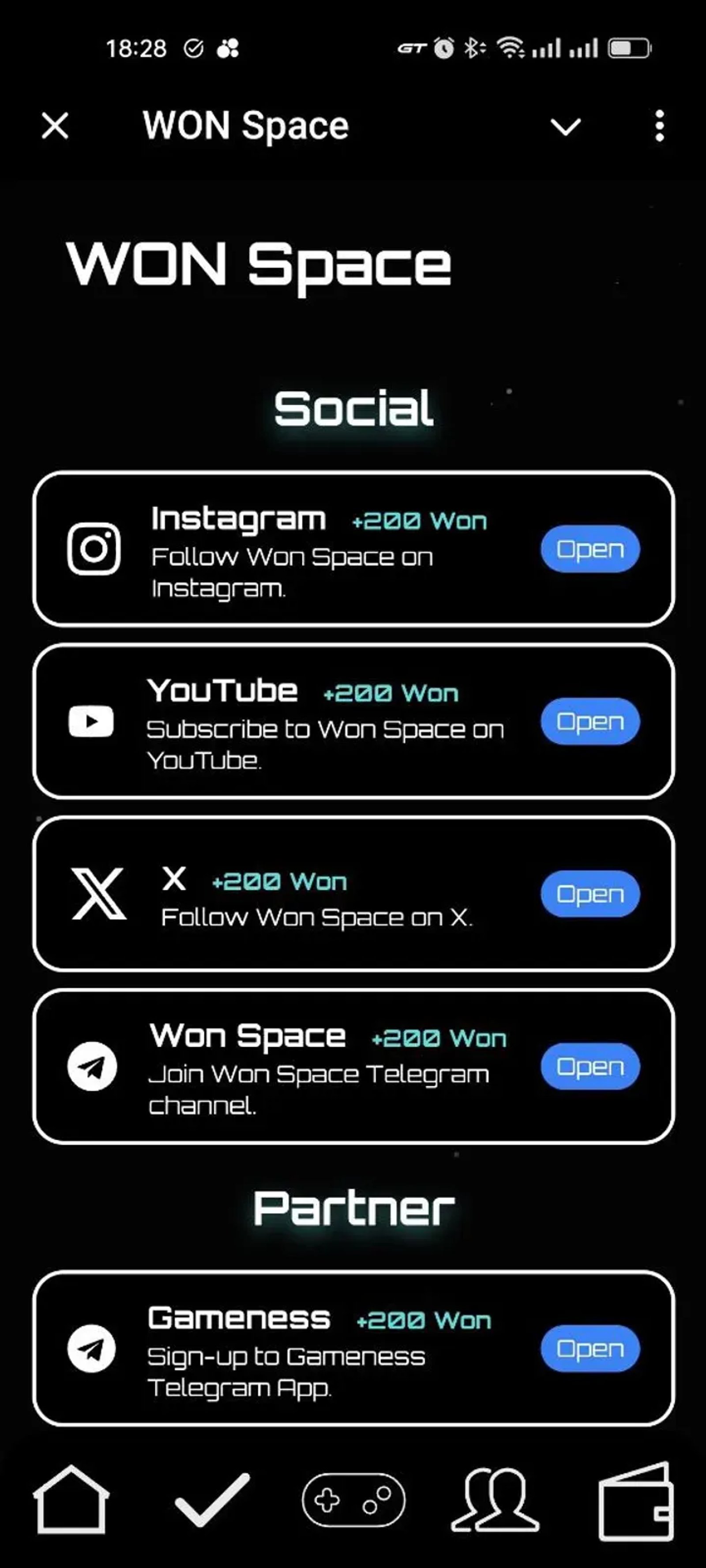 WON Space в Телеграм — скриншот 6
