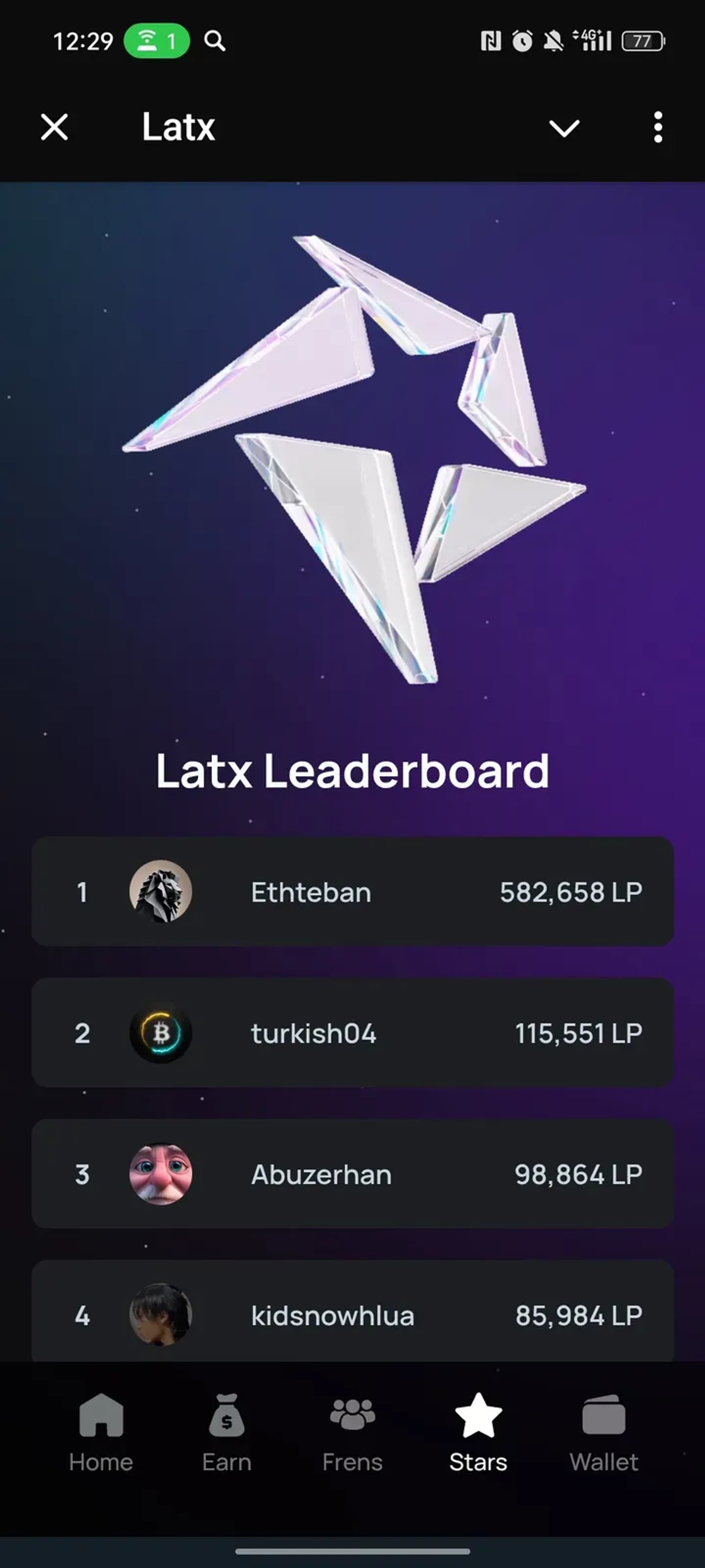 Latx в Телеграм — скриншот 4