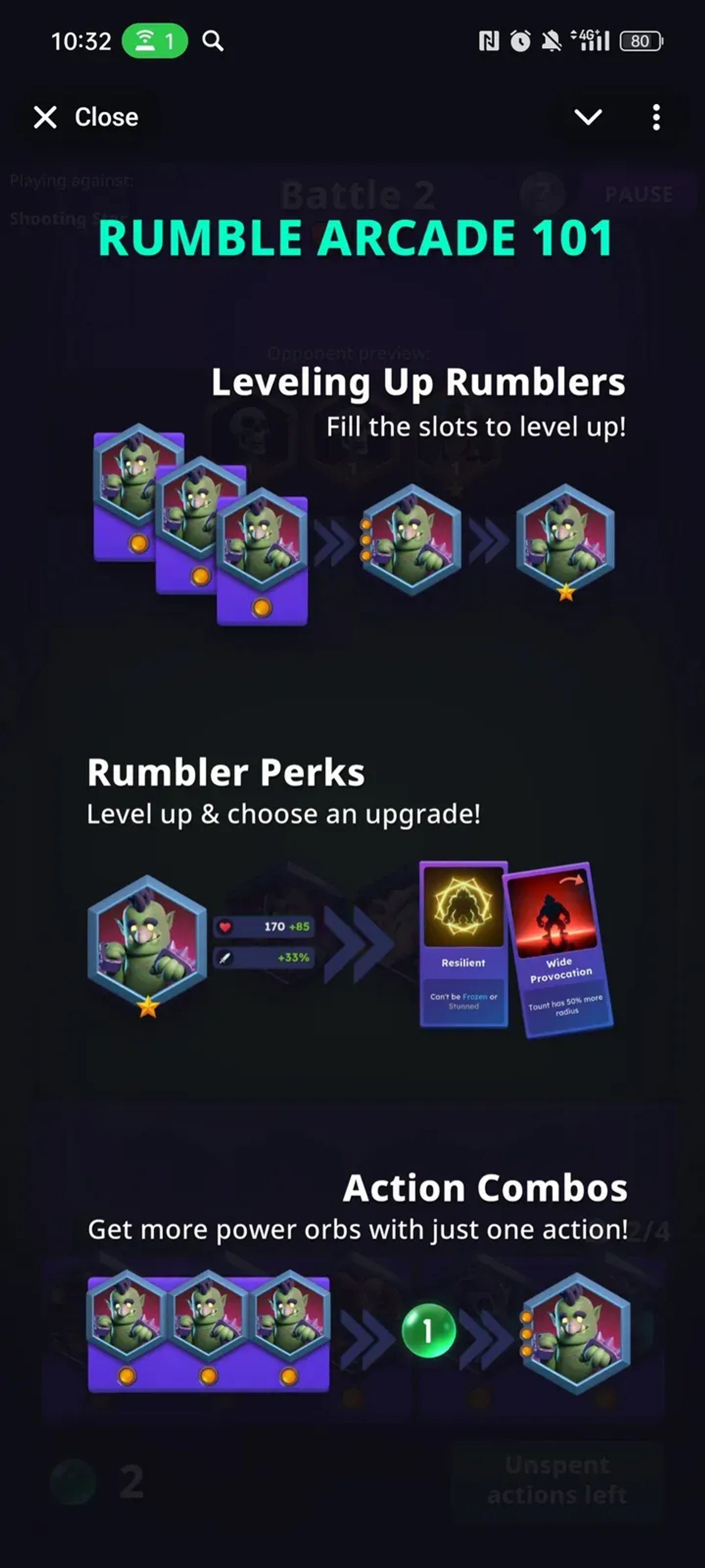 Rumble Arcade в Телеграм — скриншот 4