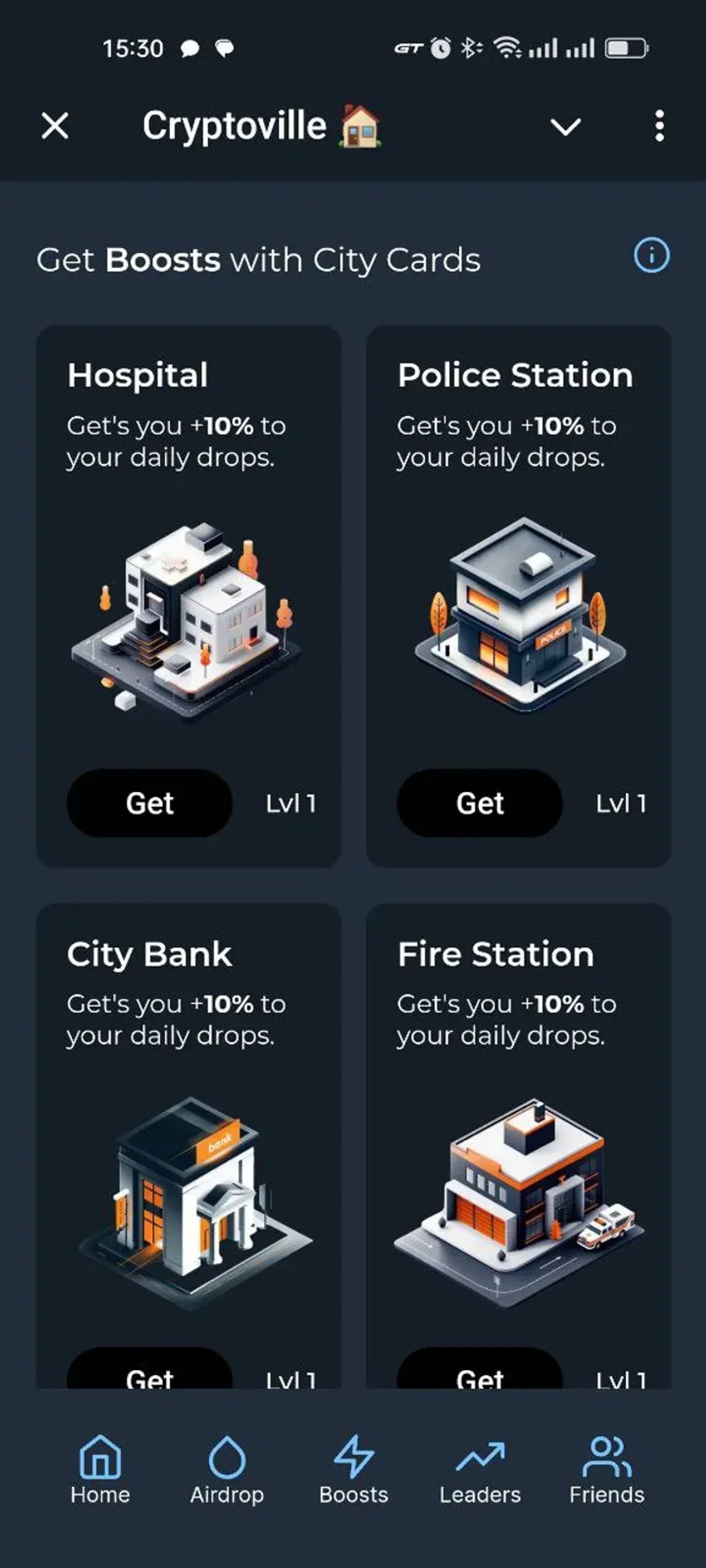 Cryptoville 🏠 в Телеграм — скриншот 2