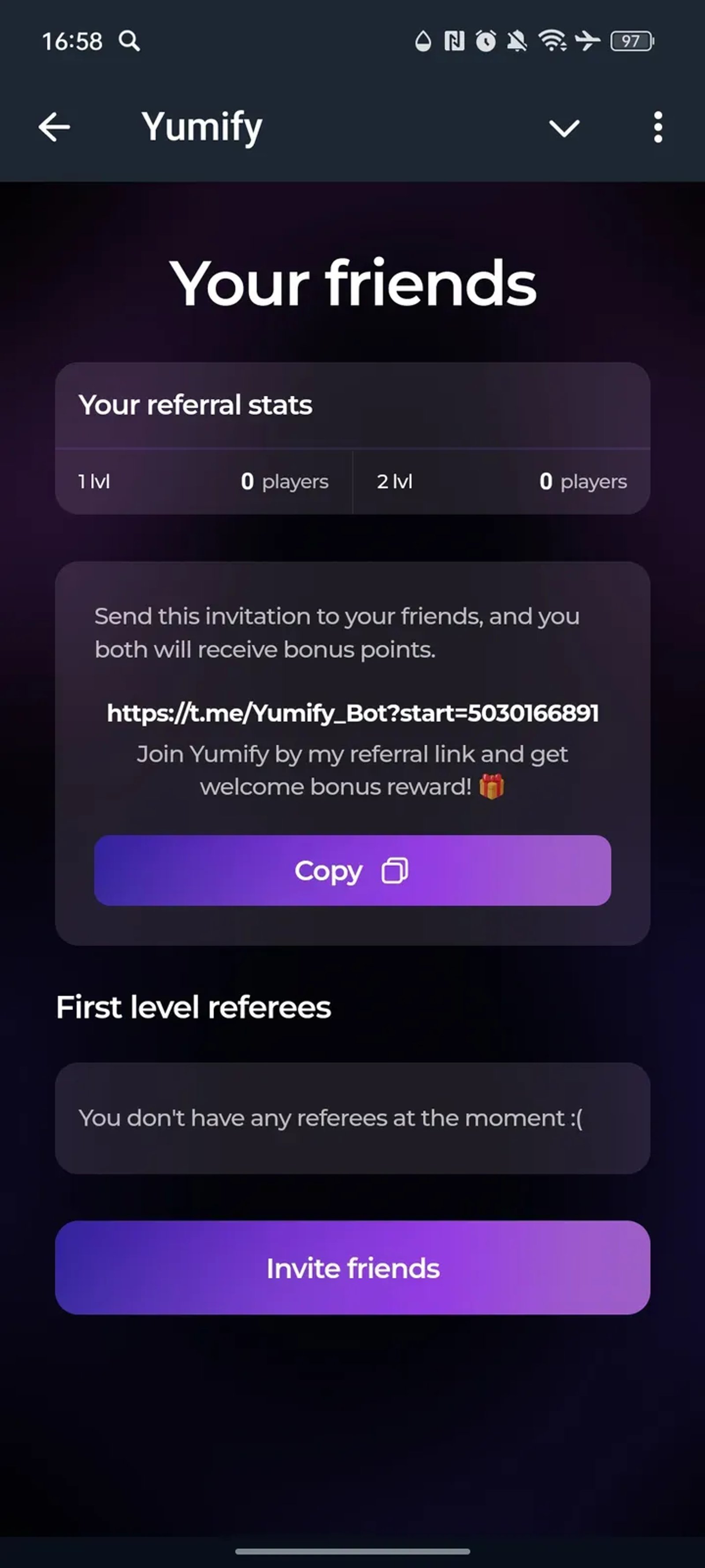 YesCoin в Телеграм — скриншот 3