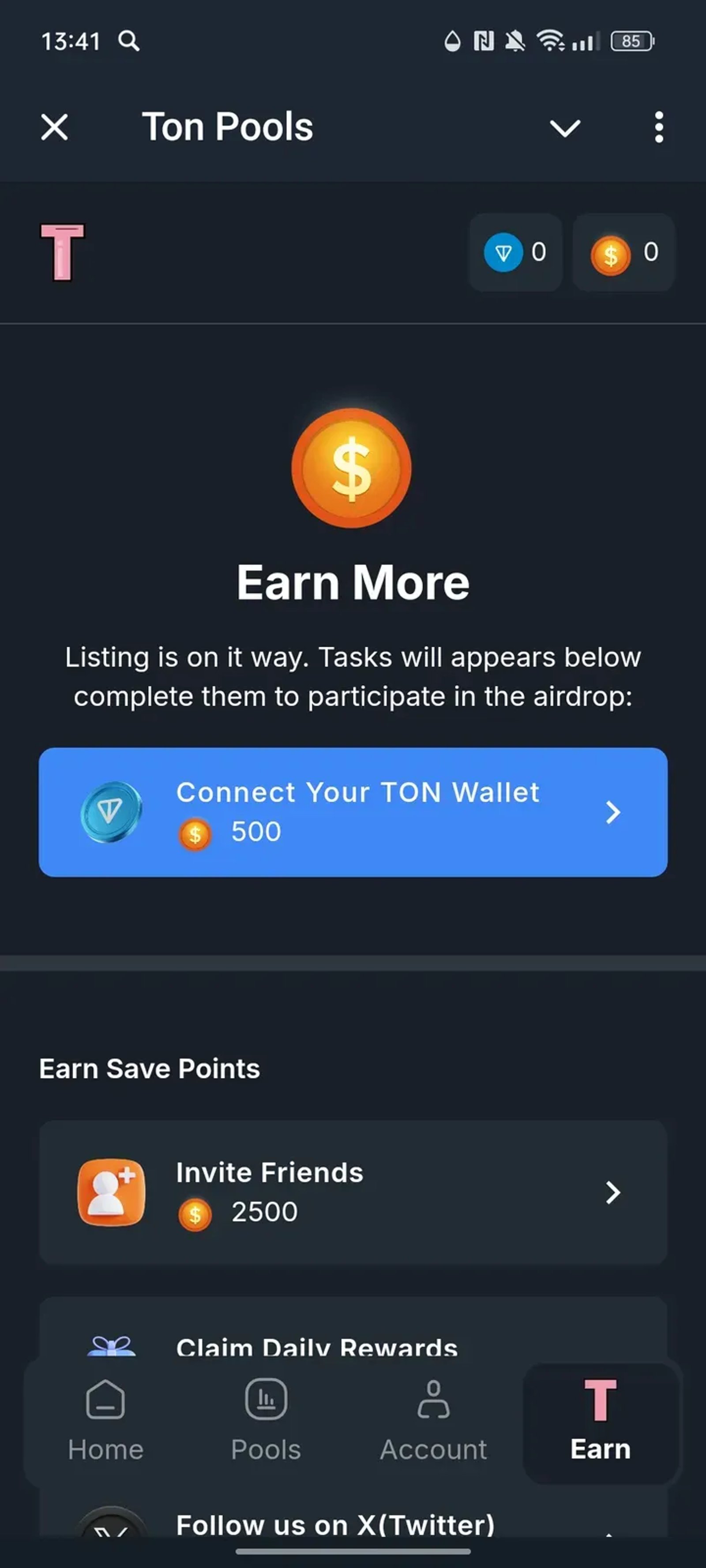 Ton Pools в Телеграм — скриншот 4