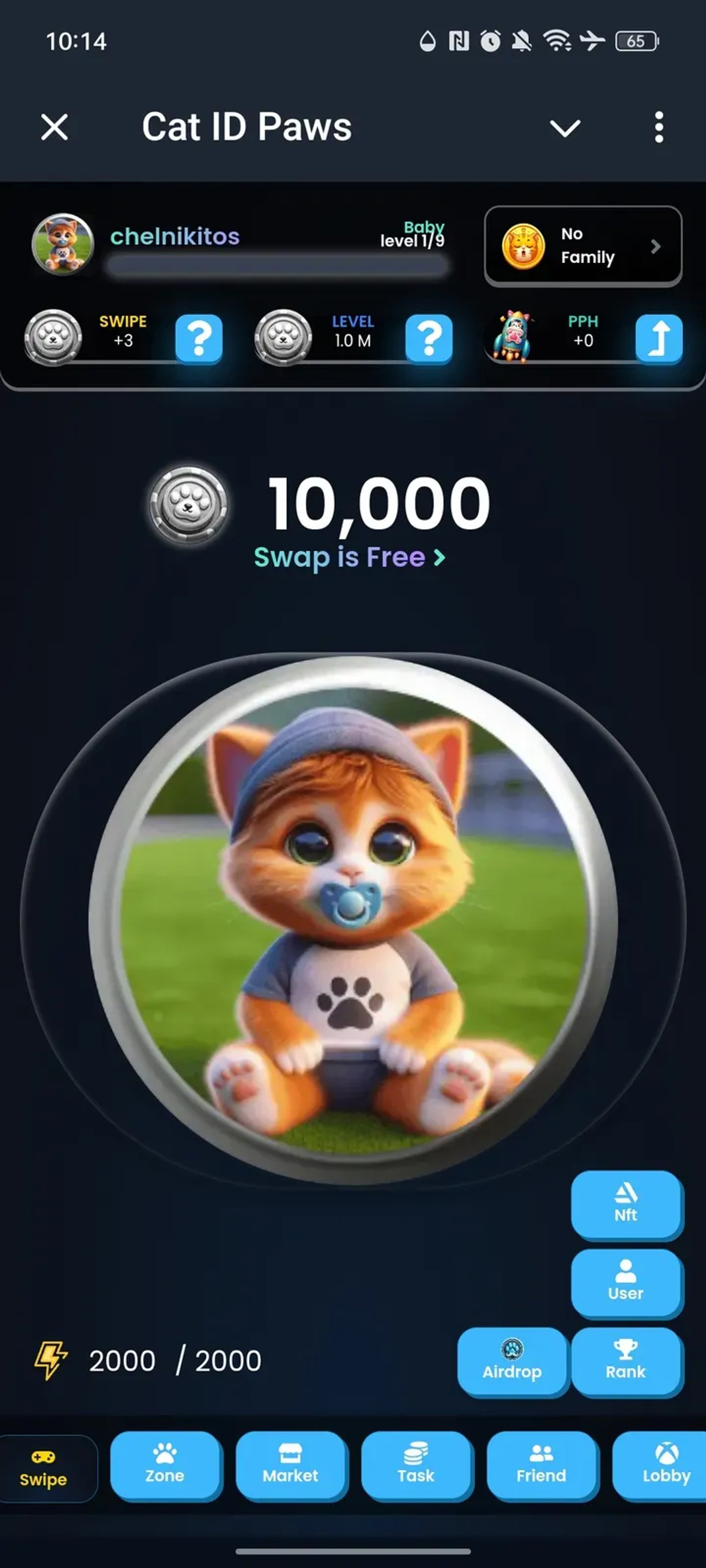 Catid Paws Telegram Screenshot 1