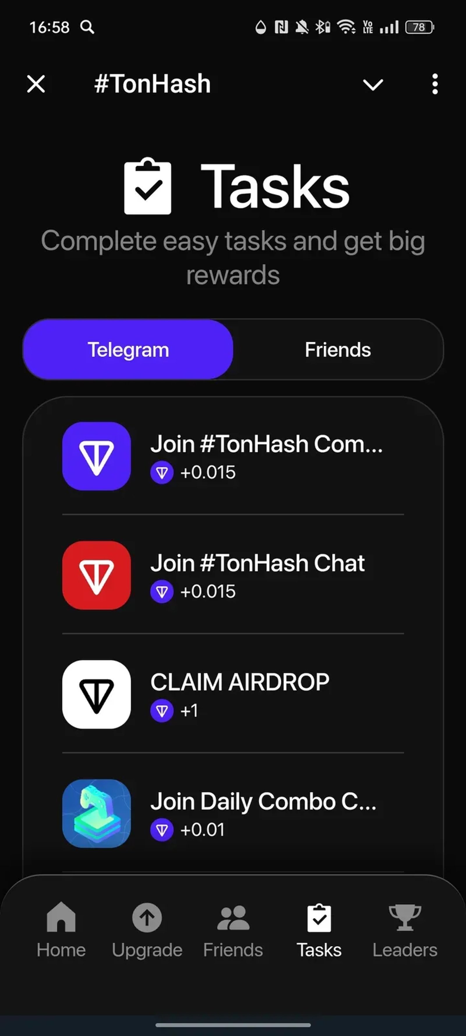 #TonHash в Телеграм — скриншот 4
