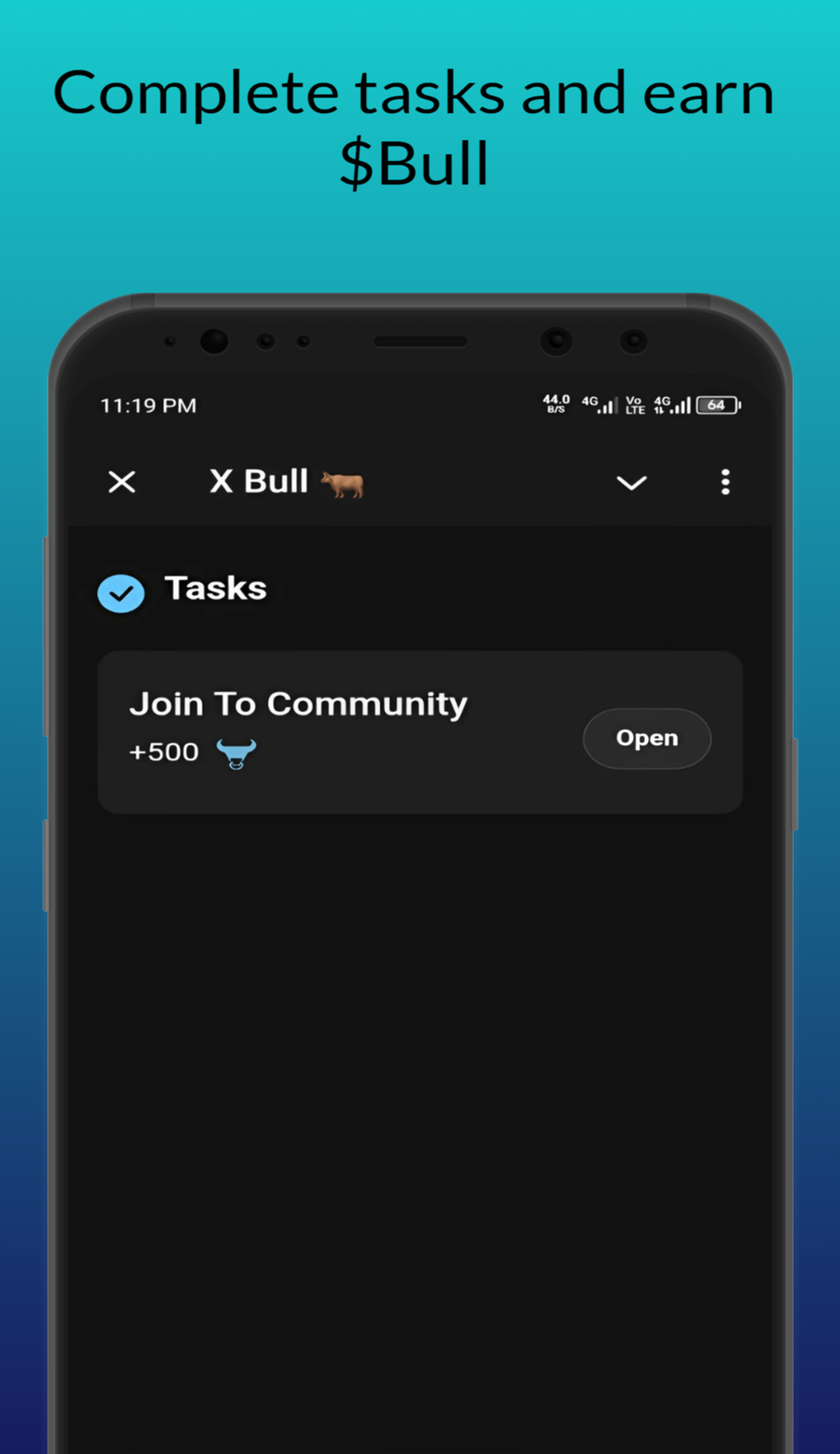 X Bull в Телеграм — скриншот 3