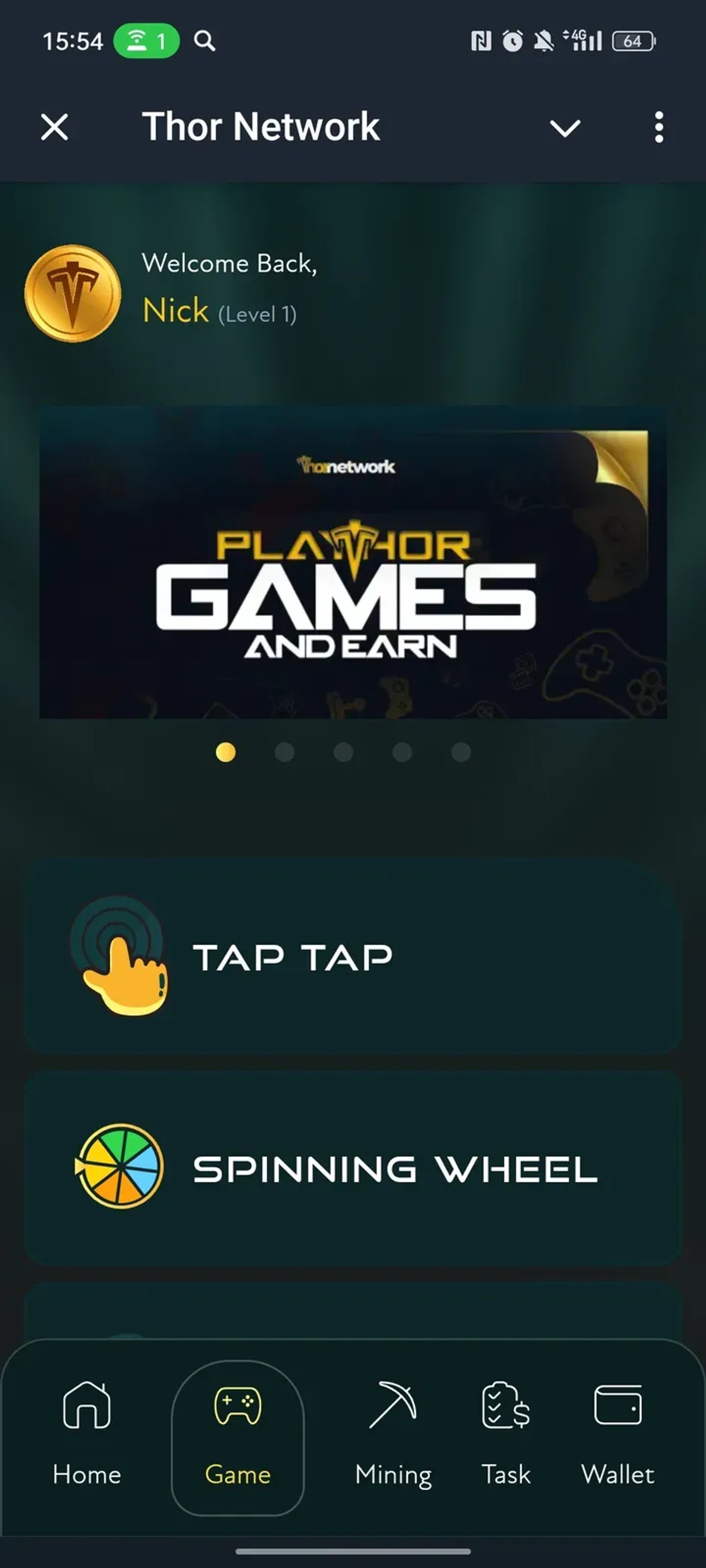 Thor Network в Телеграм — скриншот 2