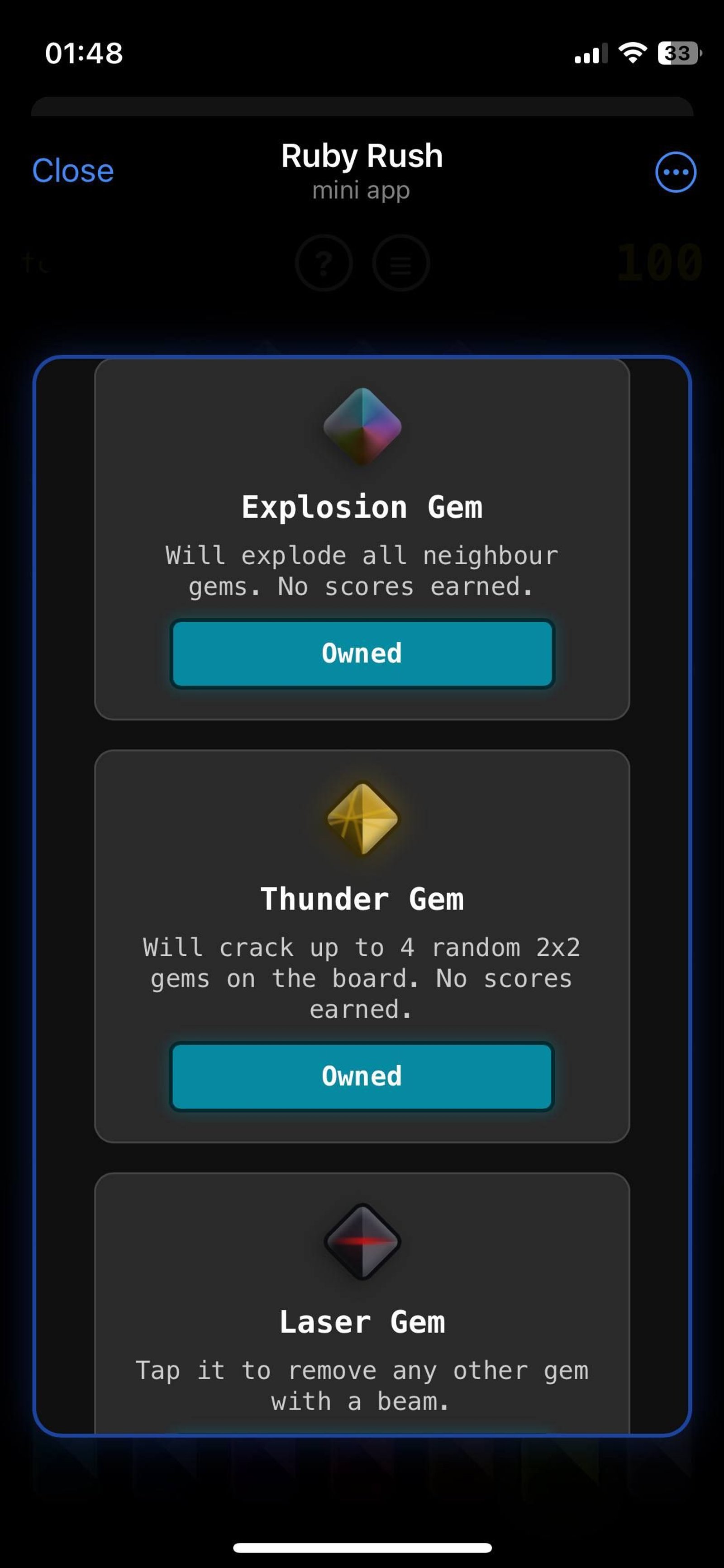 Ruby Rush Telegram Screenshot 3
