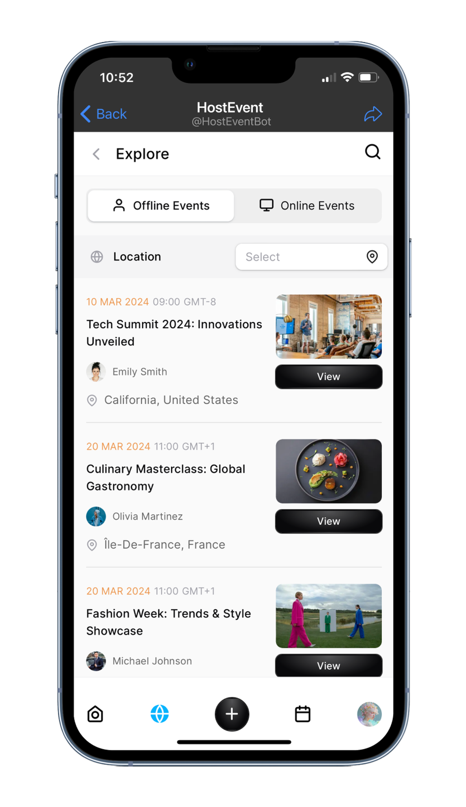 Host.tg в Телеграм — скриншот 2