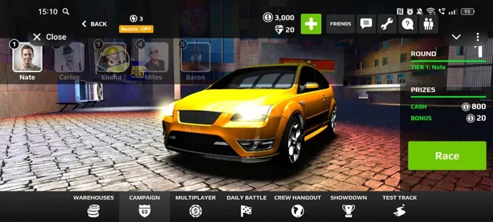 Rush Racing 2 в Телеграм — скриншот 4