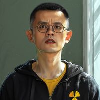 Changpeng Zhao Airdrop Logo Telegram