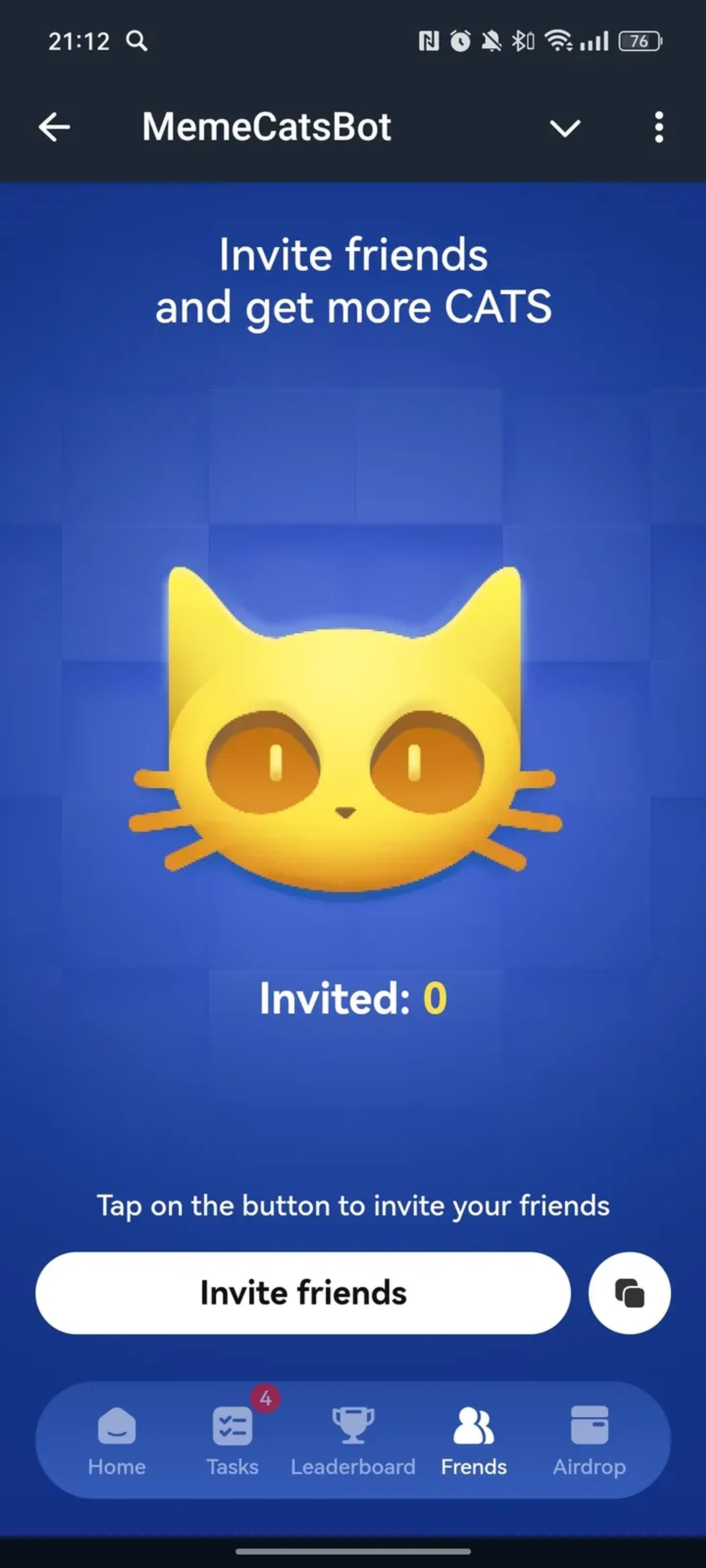 MemeCatsBot в Телеграм — скриншот 4