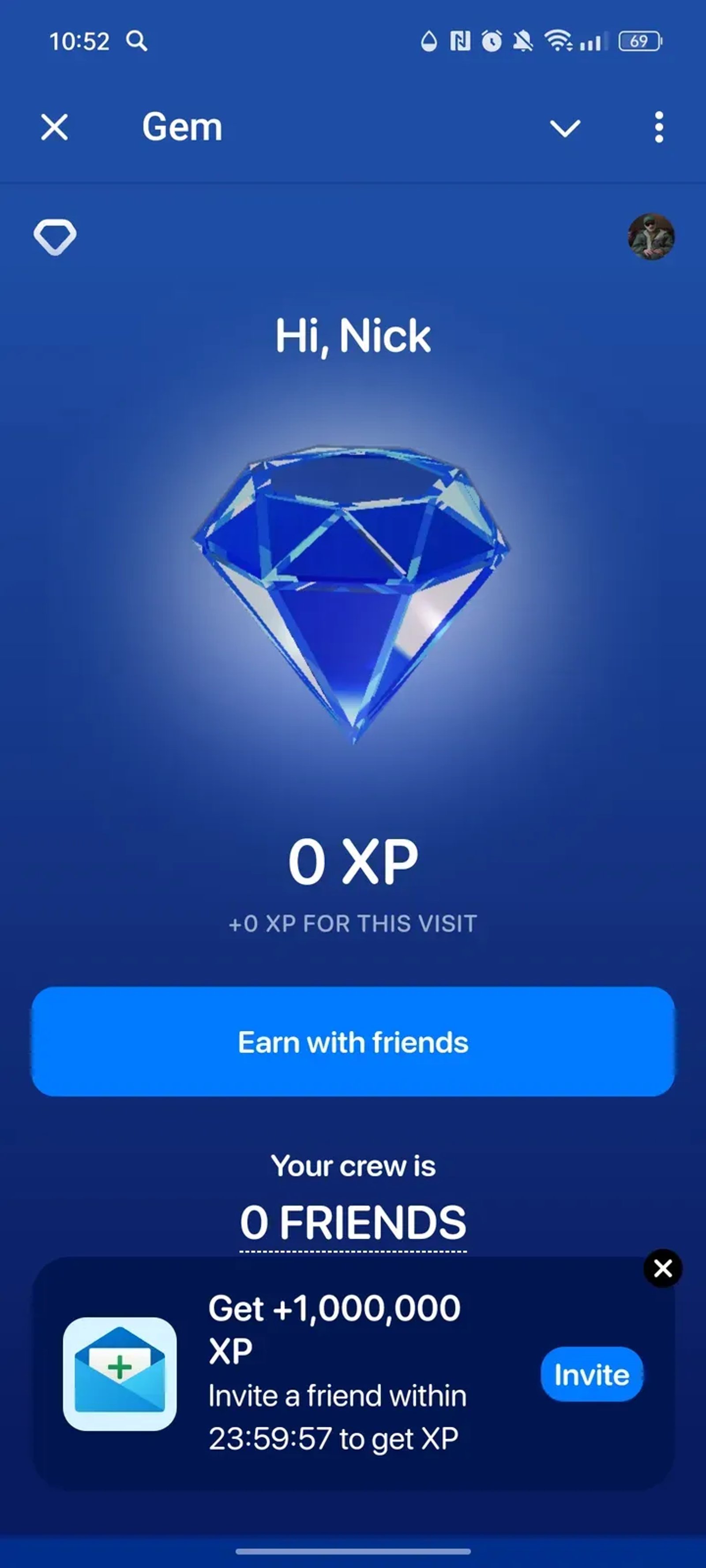 Gem в Телеграм — скриншот 1