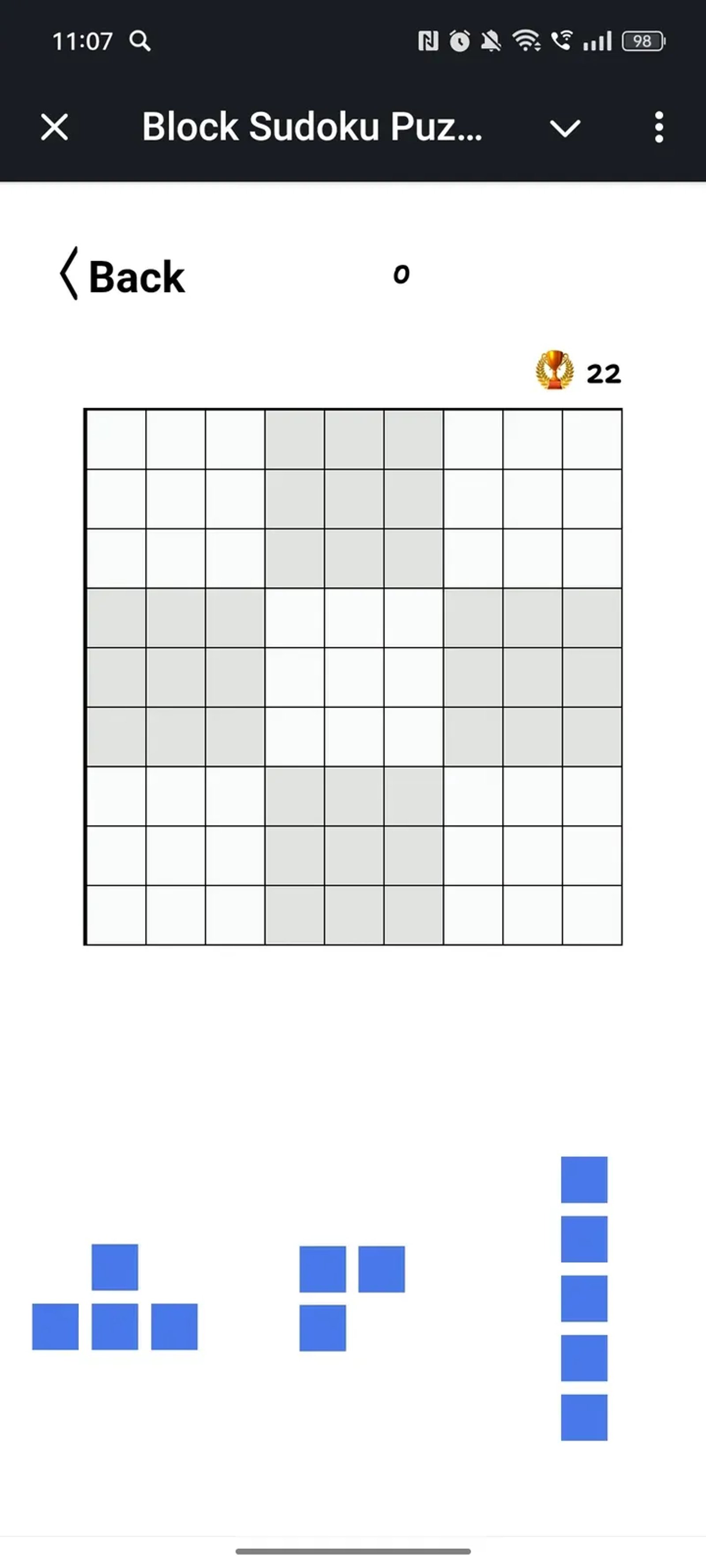 Block Sudoku Puzzle в Телеграм — скриншот 4