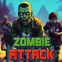 Zombie Attack Game Logo Telegram
