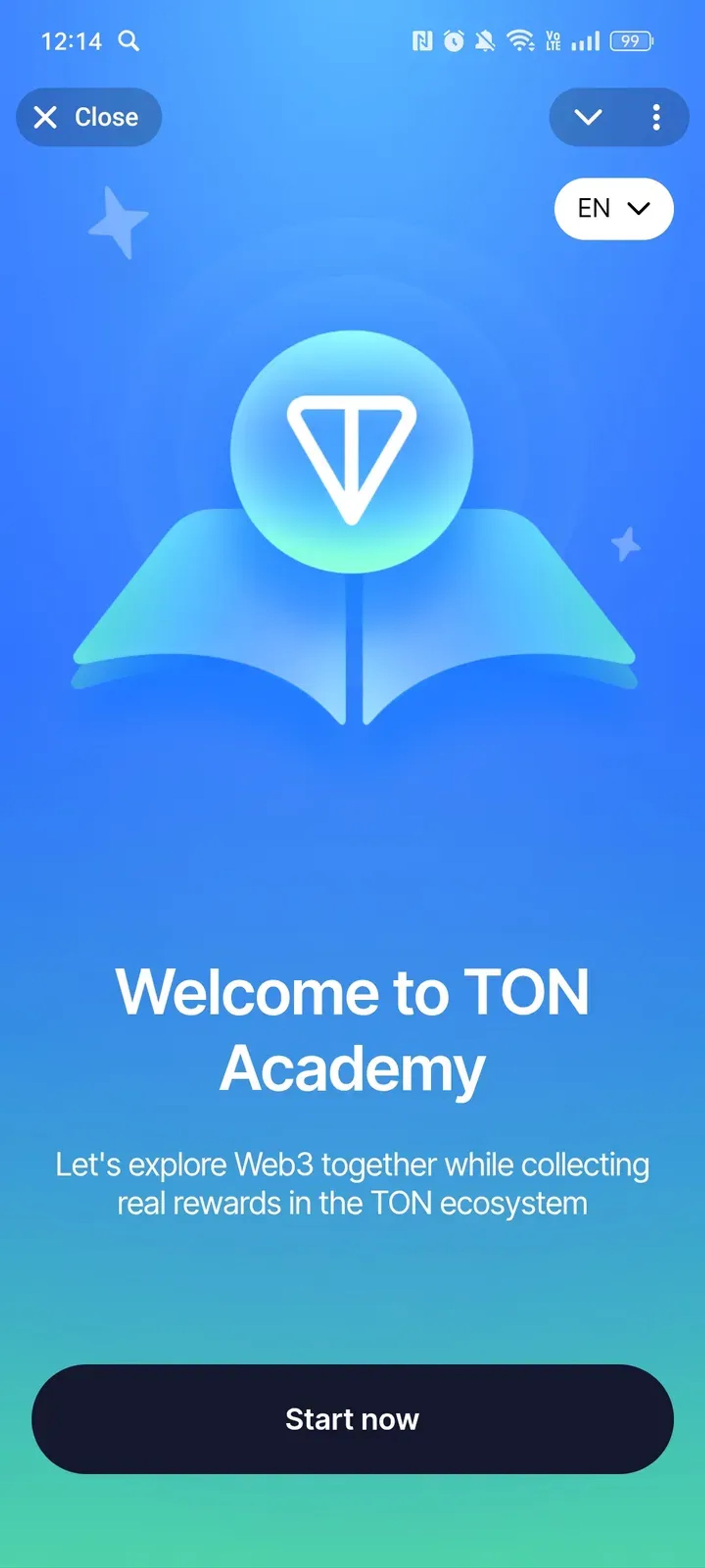 TON Academy Telegram Screenshot 1