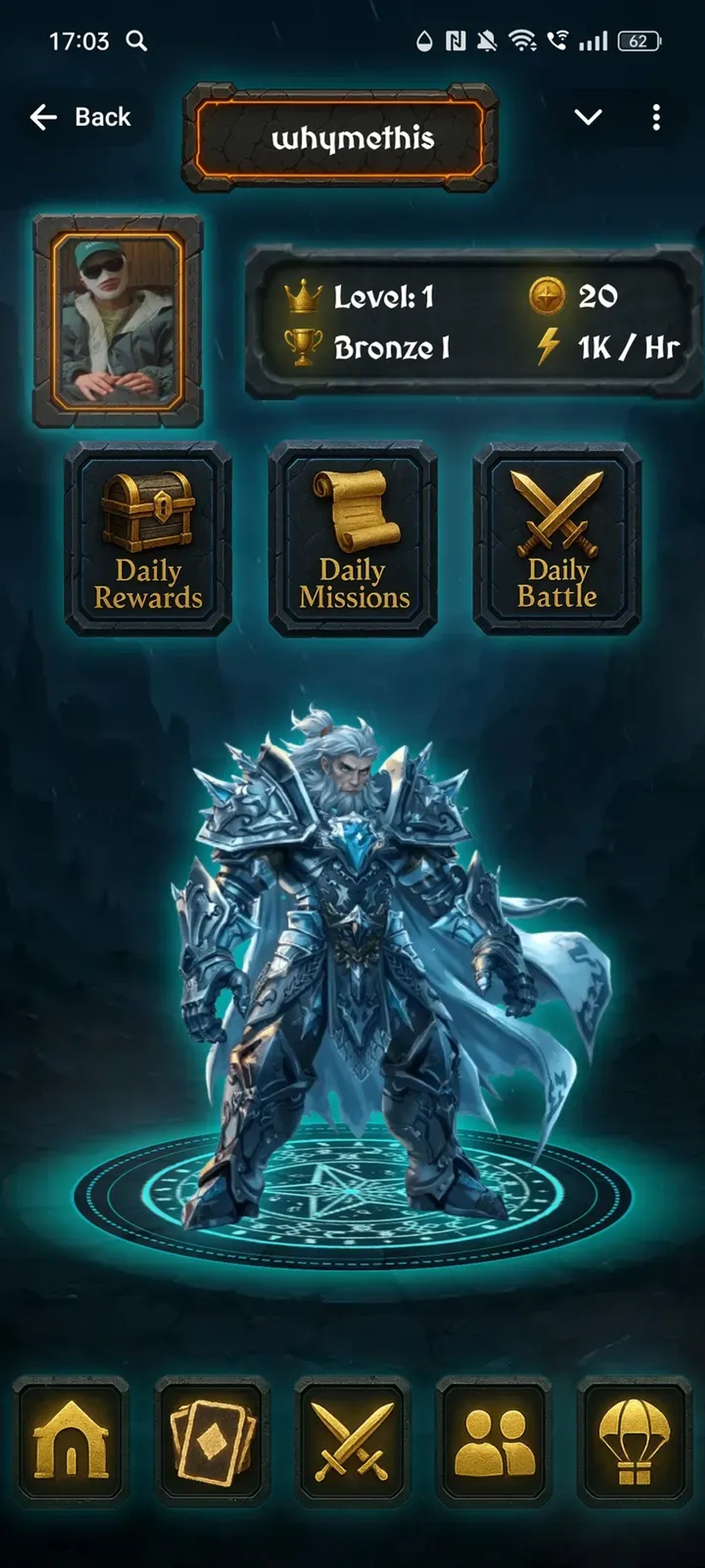 Clash Warriors в Телеграм — скриншот 1