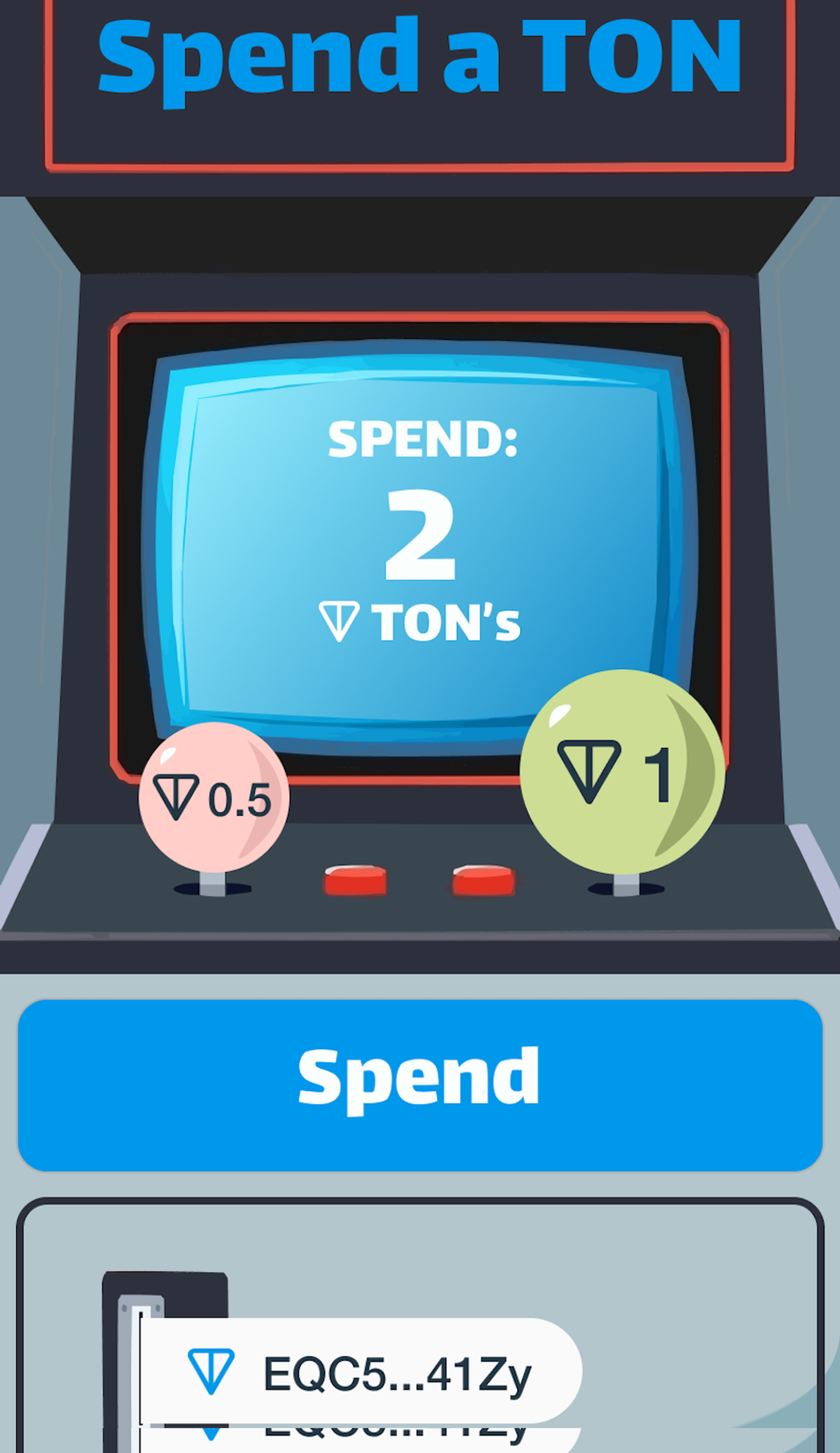 Spend-A-TON в Телеграм — скриншот 3